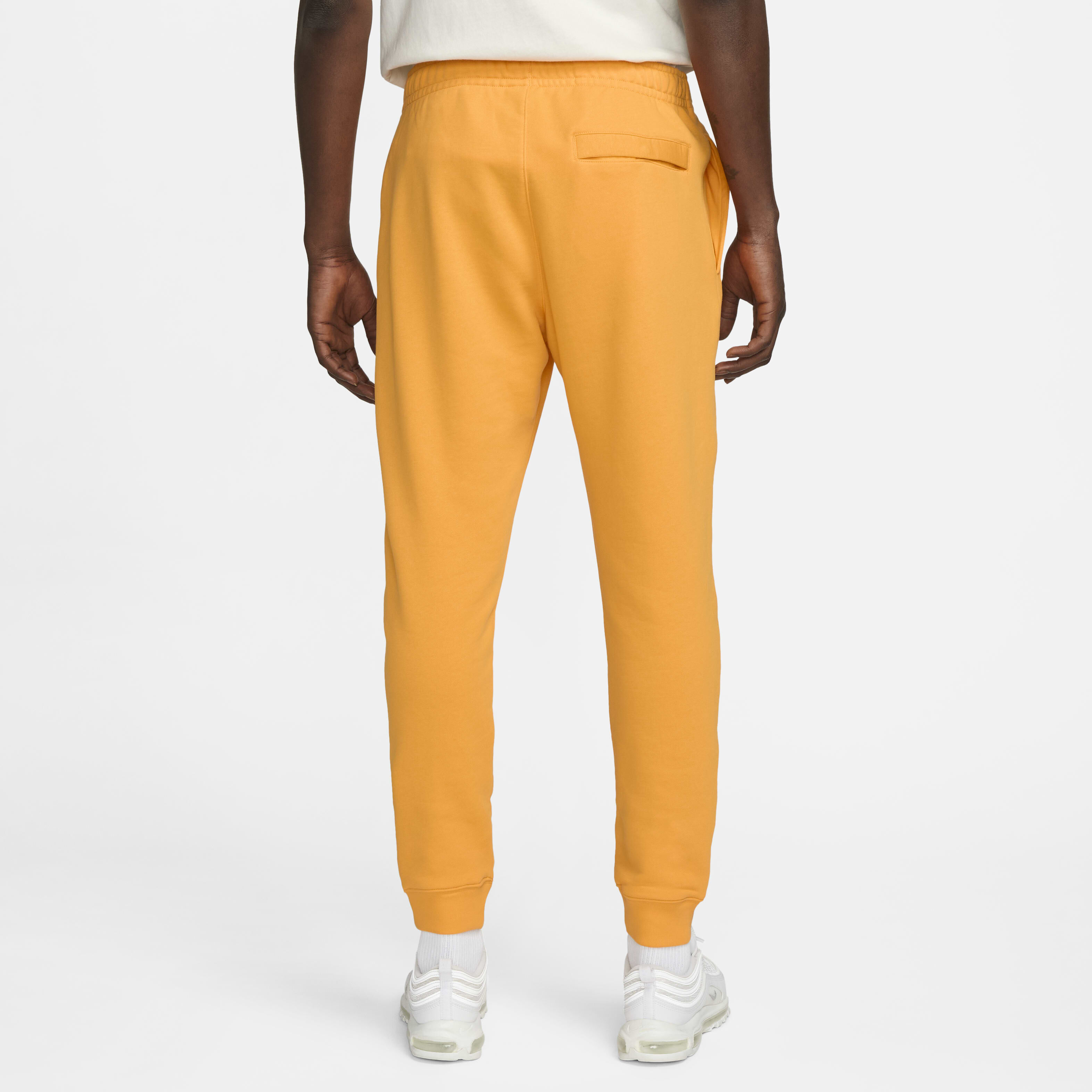 Nike sweatpants yellow sale