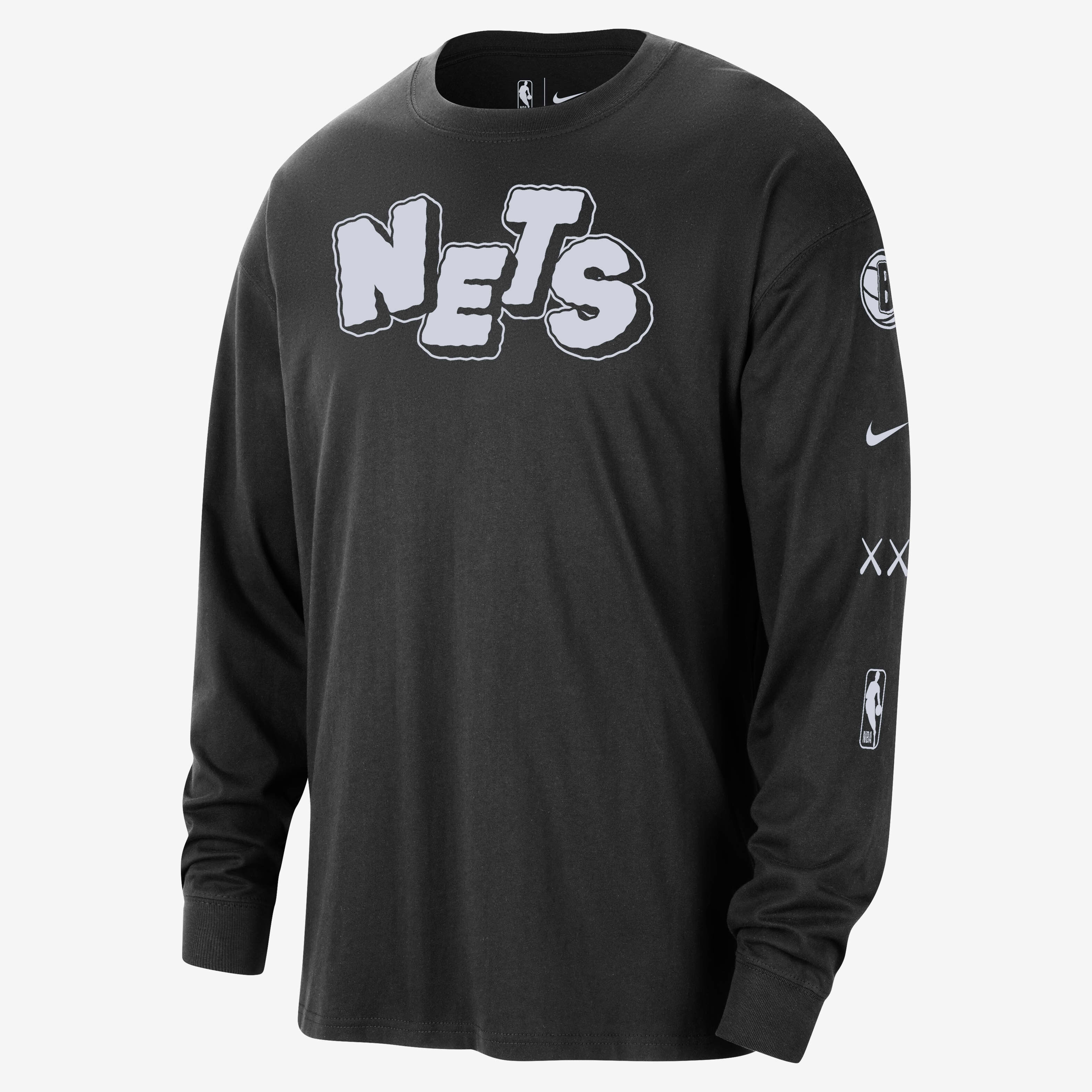 brooklyn nets long sleeve t shirt
