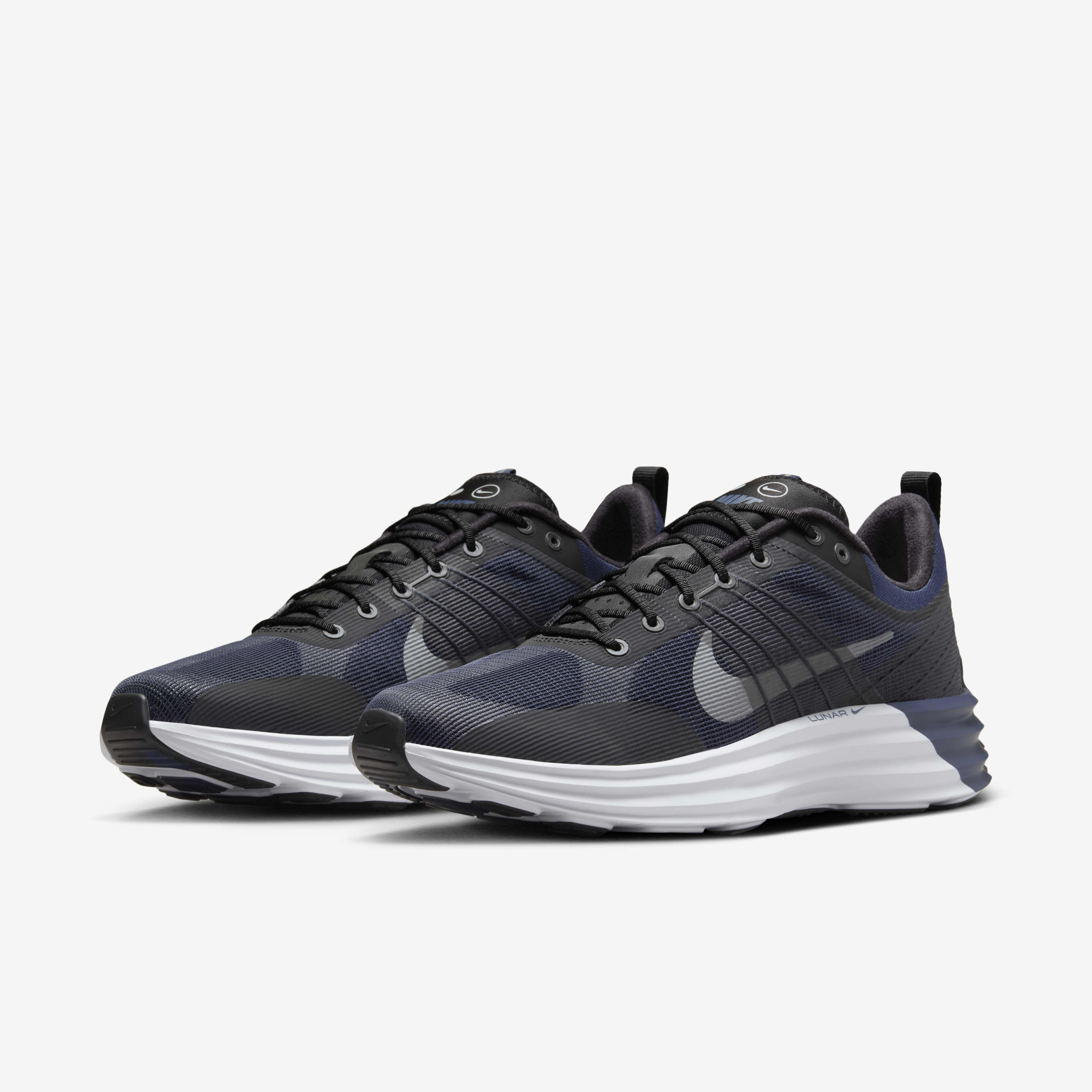 Nike lunar black shoes shop