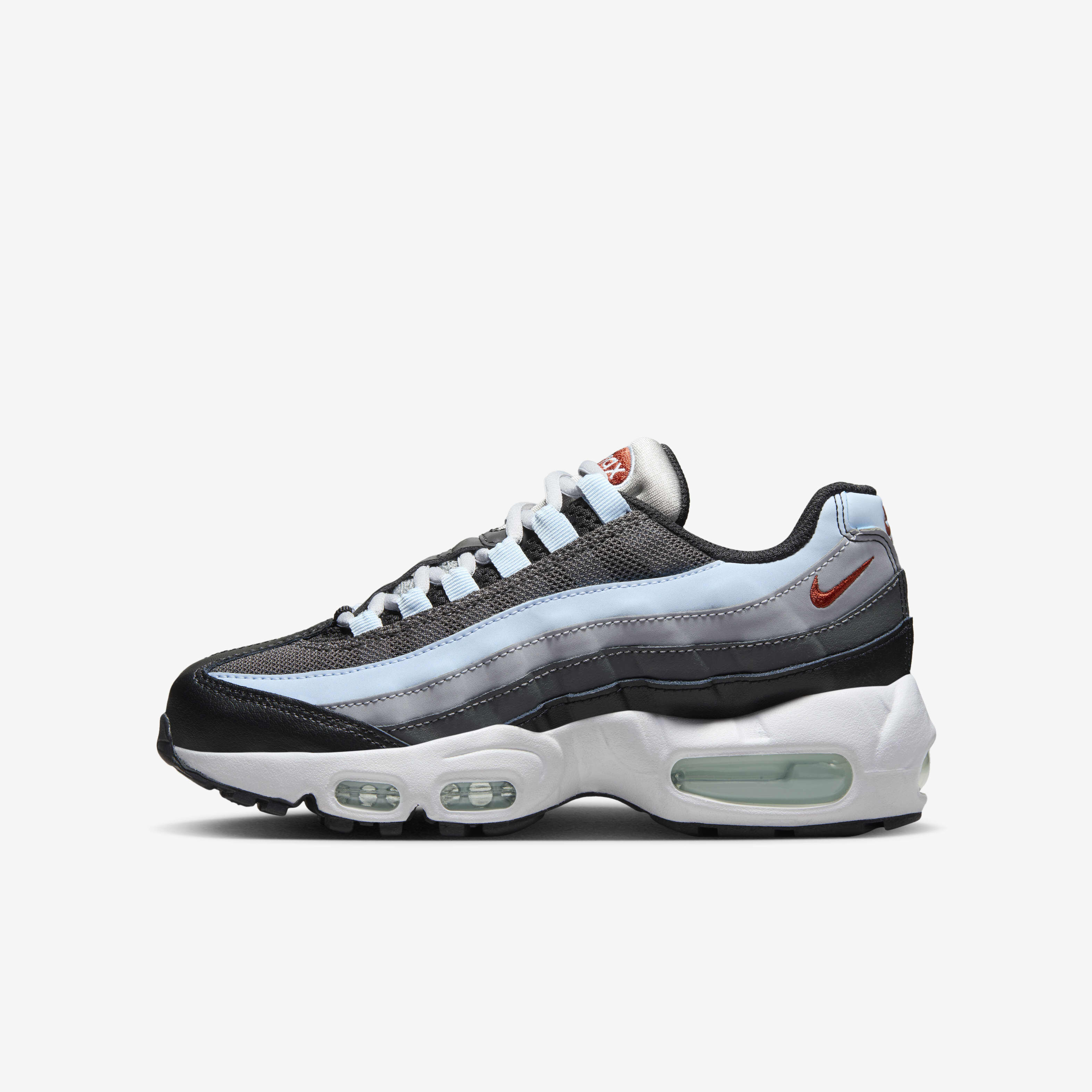 Kids white air max 95 deals
