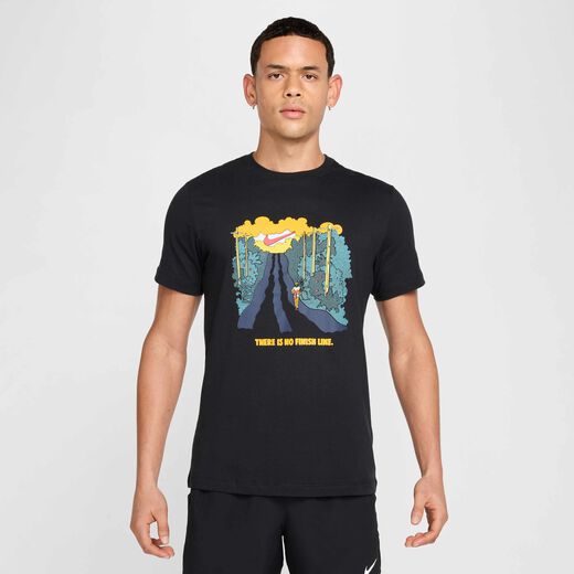 Running Tops & T-Shirts-Nike, Nike, Men's Running T-Shirt