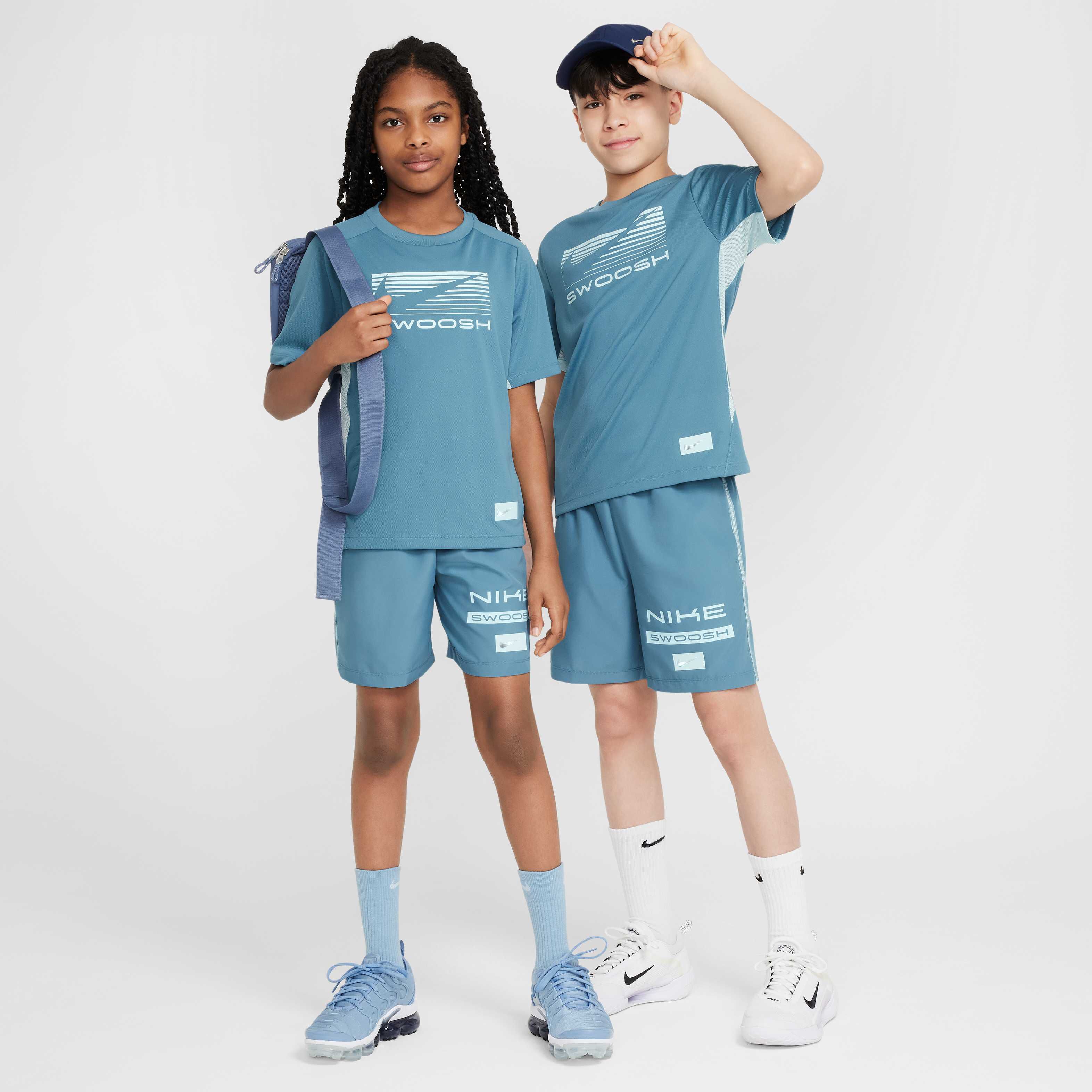 ★ Nike★ Sportswear Short Sleeve T-Shirt W Smoky Blue IB73 Nike One Classic Women's Dri-FIT Short-Sleeve Top. Nike CA