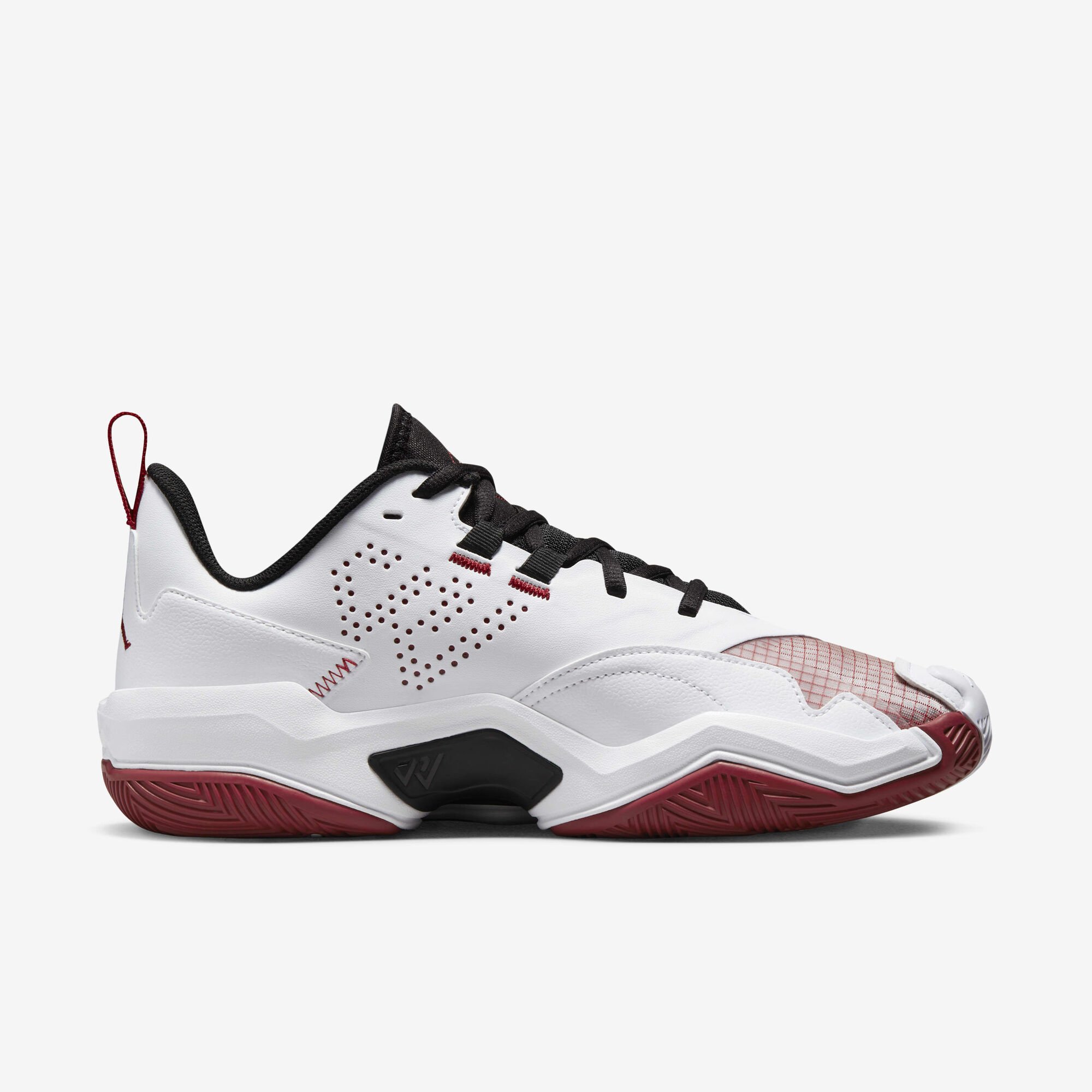 Buy Jordan One Take Basketball Shoes White/Black/Team Crimson