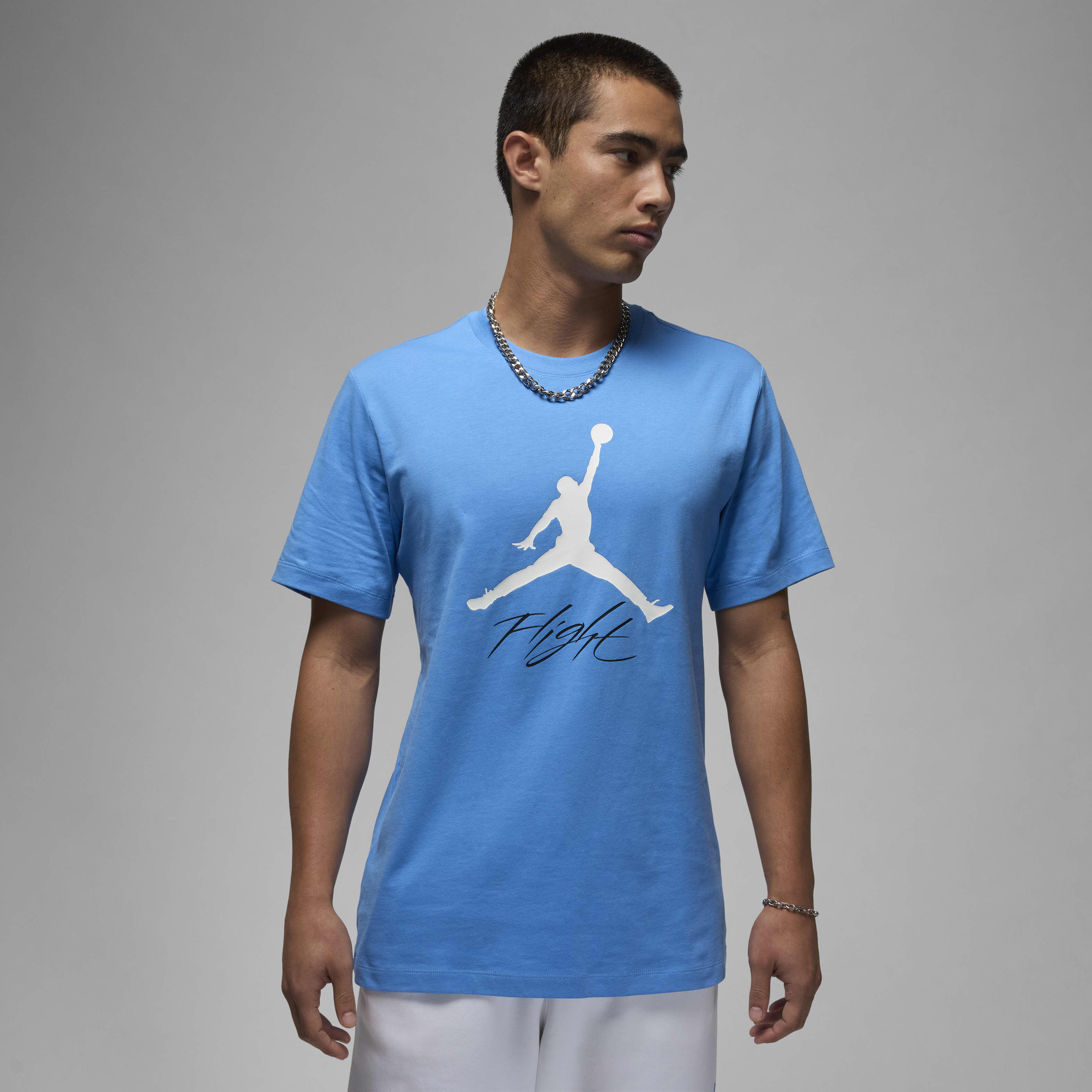 Buy Jordan Jumpman Flight Men's T-Shirt - Legend Blue/White