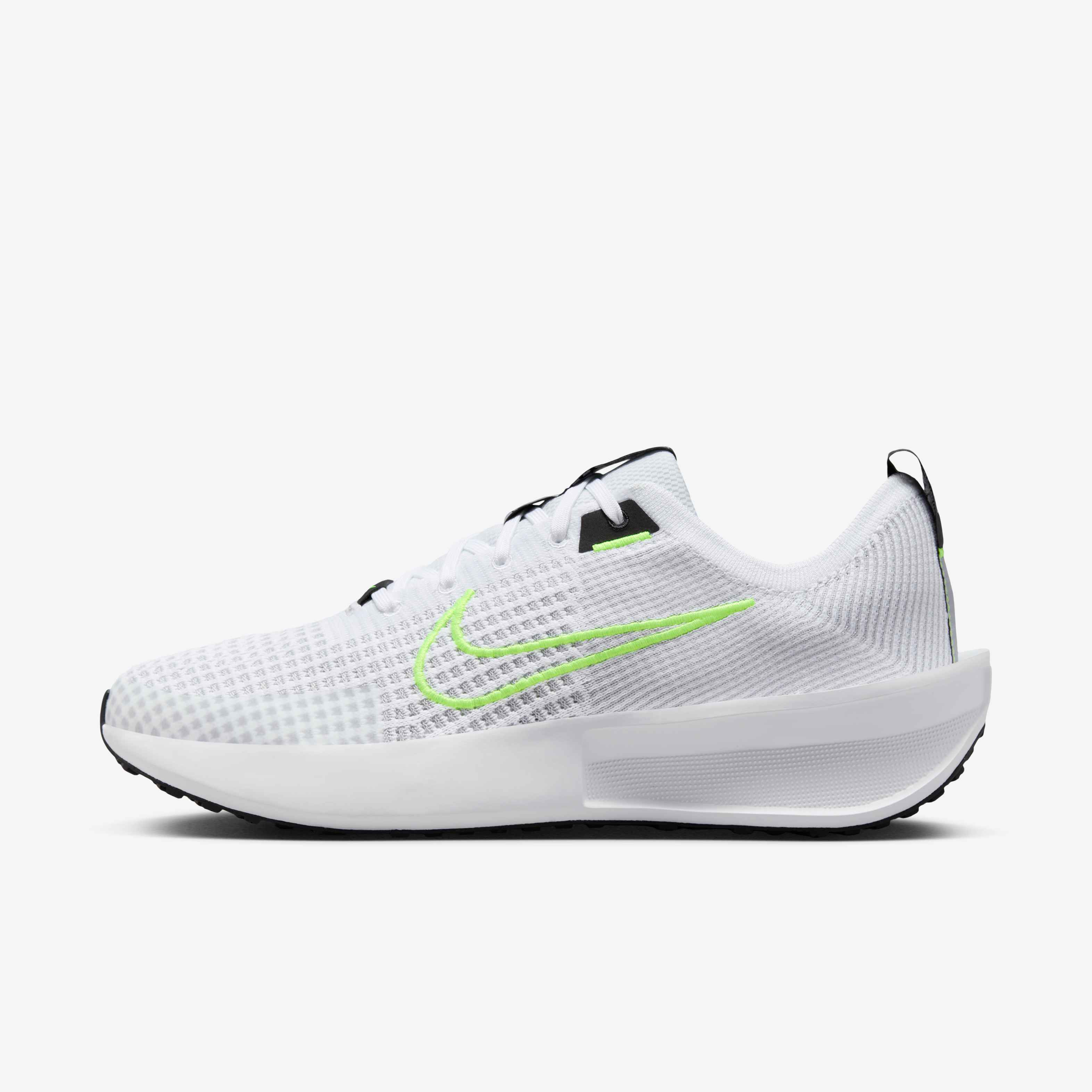 Nike Interact Run White Wolf Grey Black Volt Mens 8.5 Amazon.com | Nike Interact Run Men main image 2