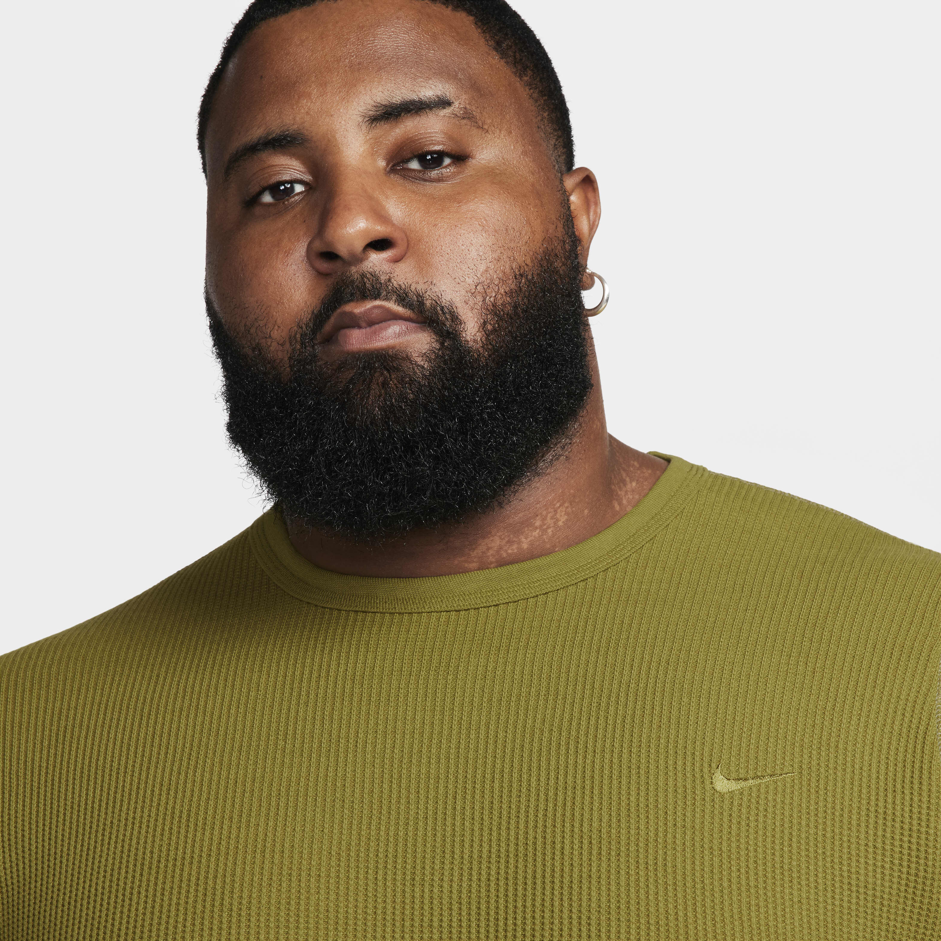 Buy Nike Life Men's Long-sleeve Heavyweight Waffle Top