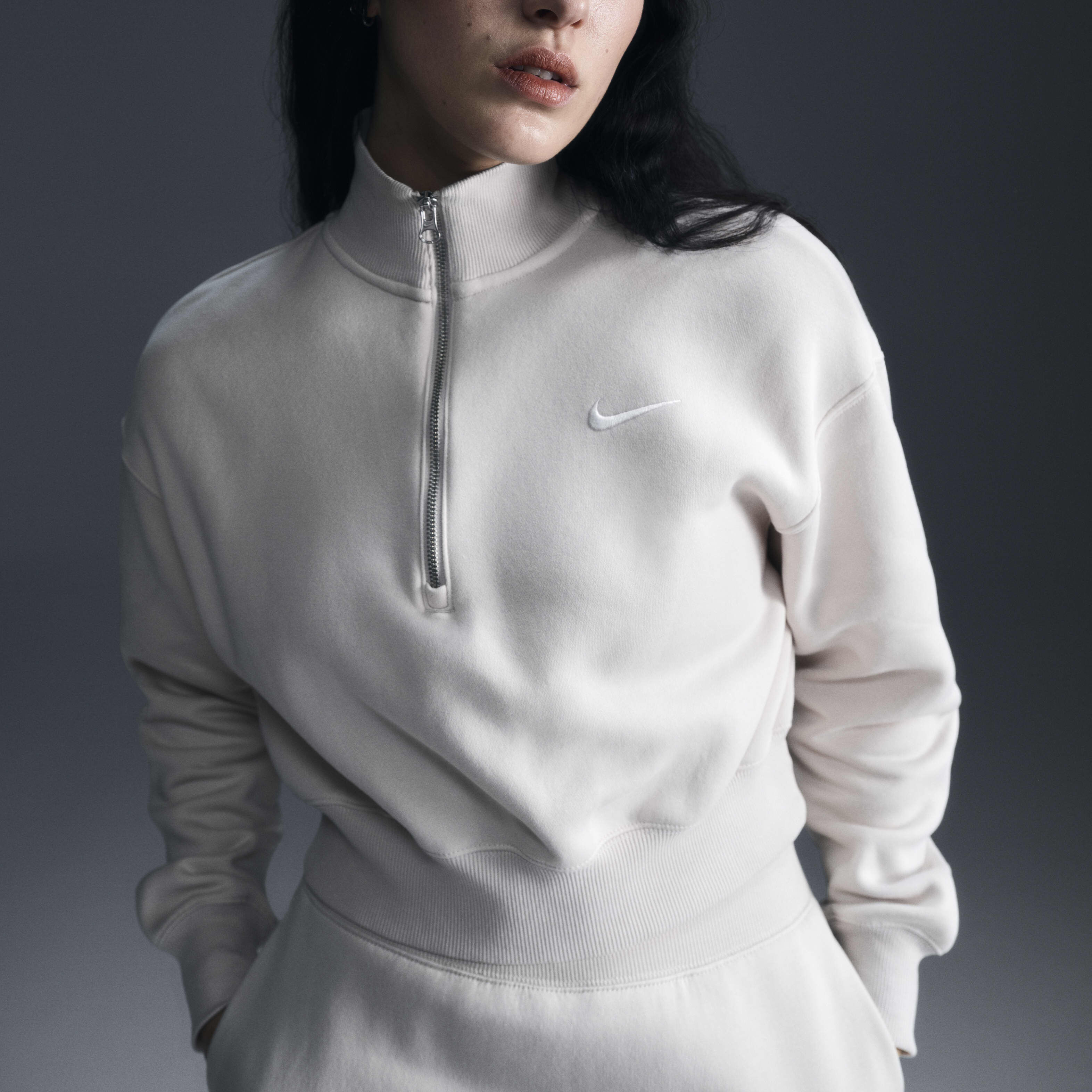  ビブ　レディースxs Buy Nike Sportswear Phoenix Fleece Women's 1/4-Zip Cropped