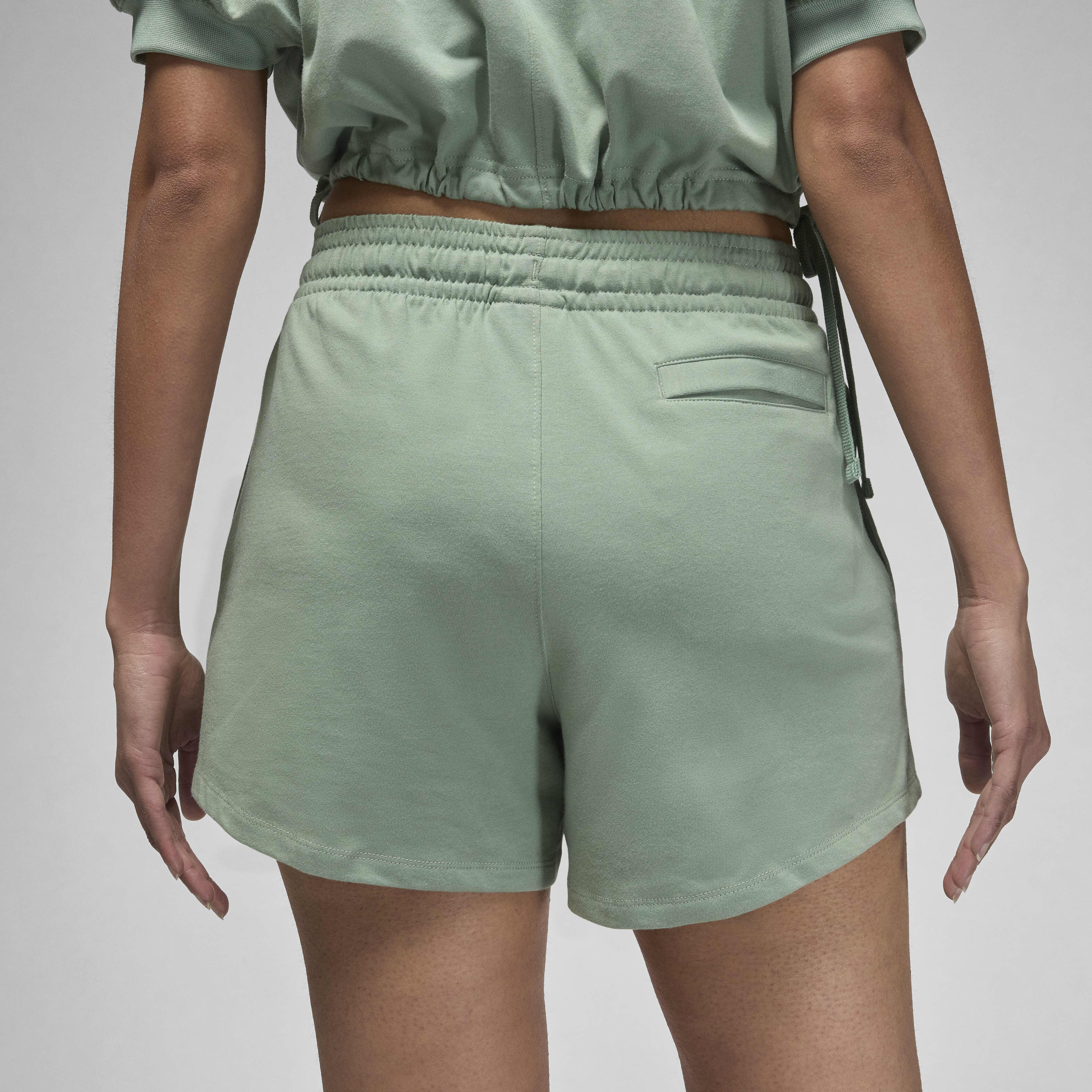 Buy Jordan Women's Knit Shorts - Jade Smoke/Seafoam | Nike