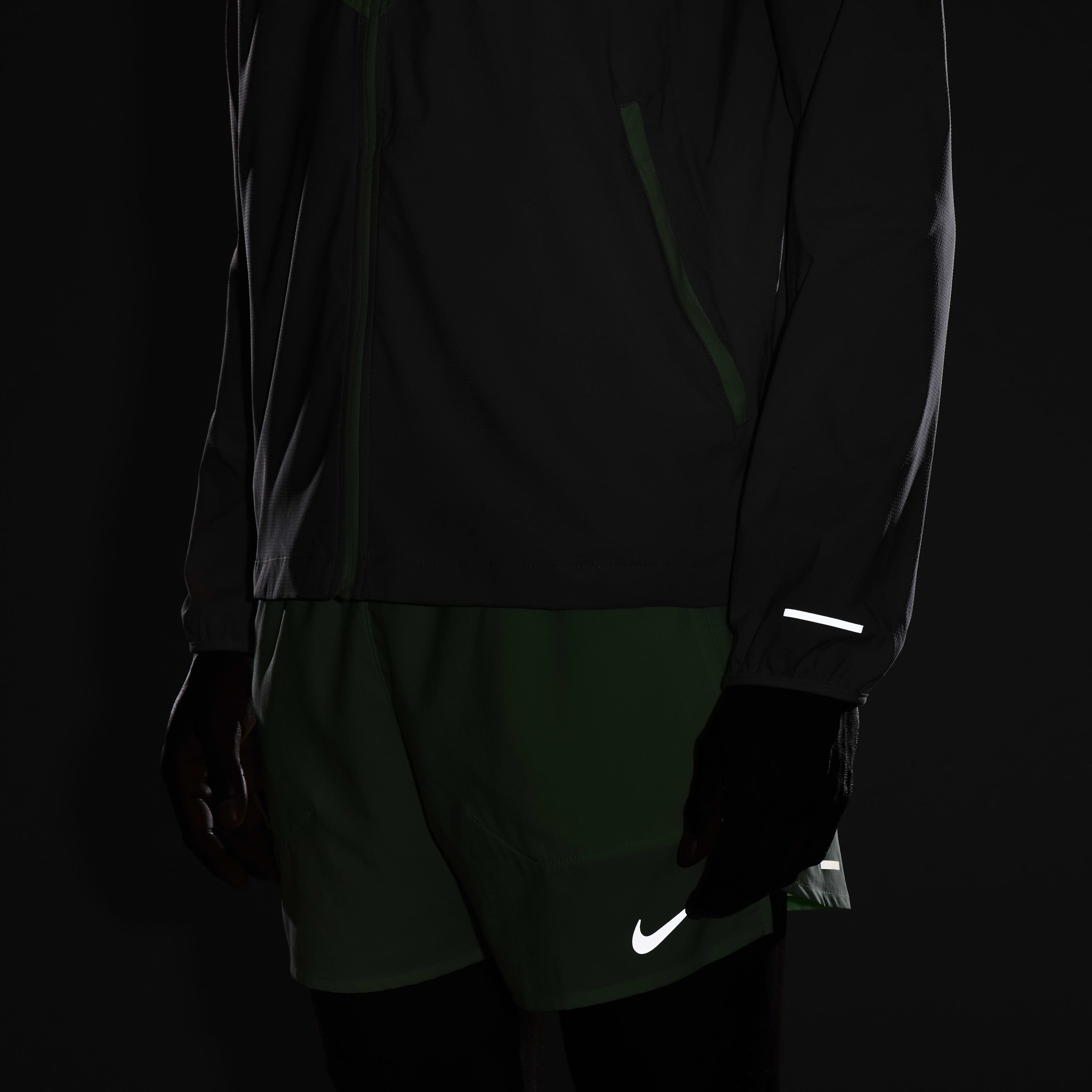 Buy Nike Windrunner Men s Repel Running Jacket Vapour Green Light Iron Ore Nike Kuwait Official