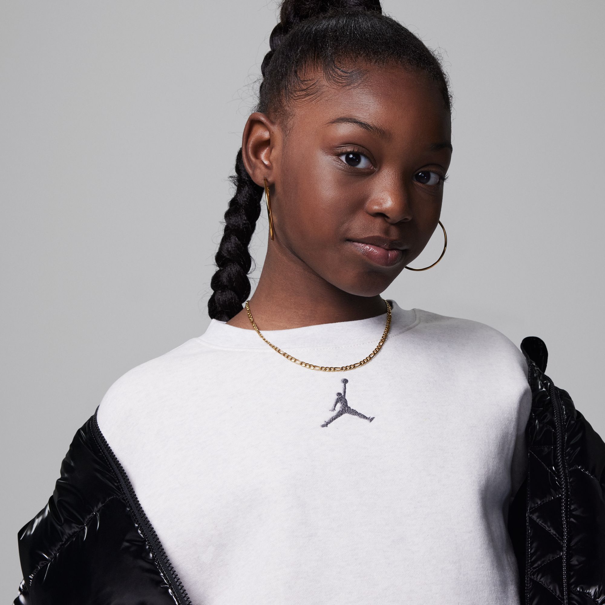 Jordan Icon Play Oversized Crew image number 1