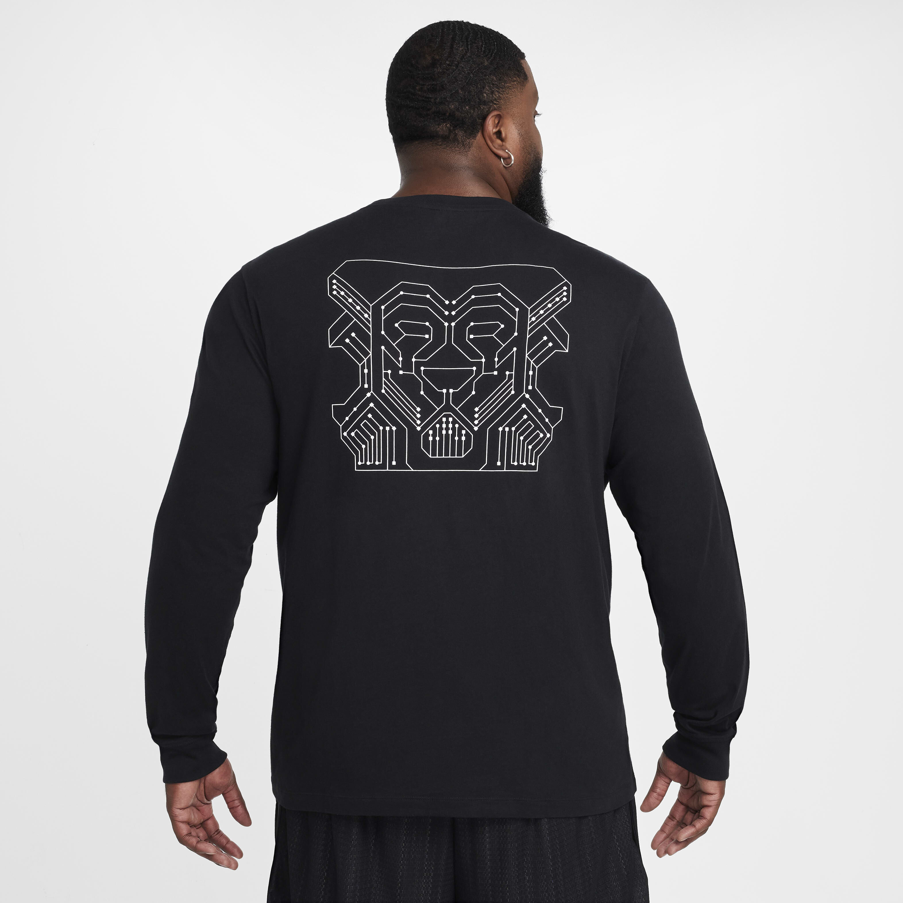 Tシャツ・カットソー Nike Lebron Men's Max 90 Long Sleeve Basketball T-Shirt HF61 Buy LeBron Men's Max90 Long-Sleeve Basketball T-Shirt