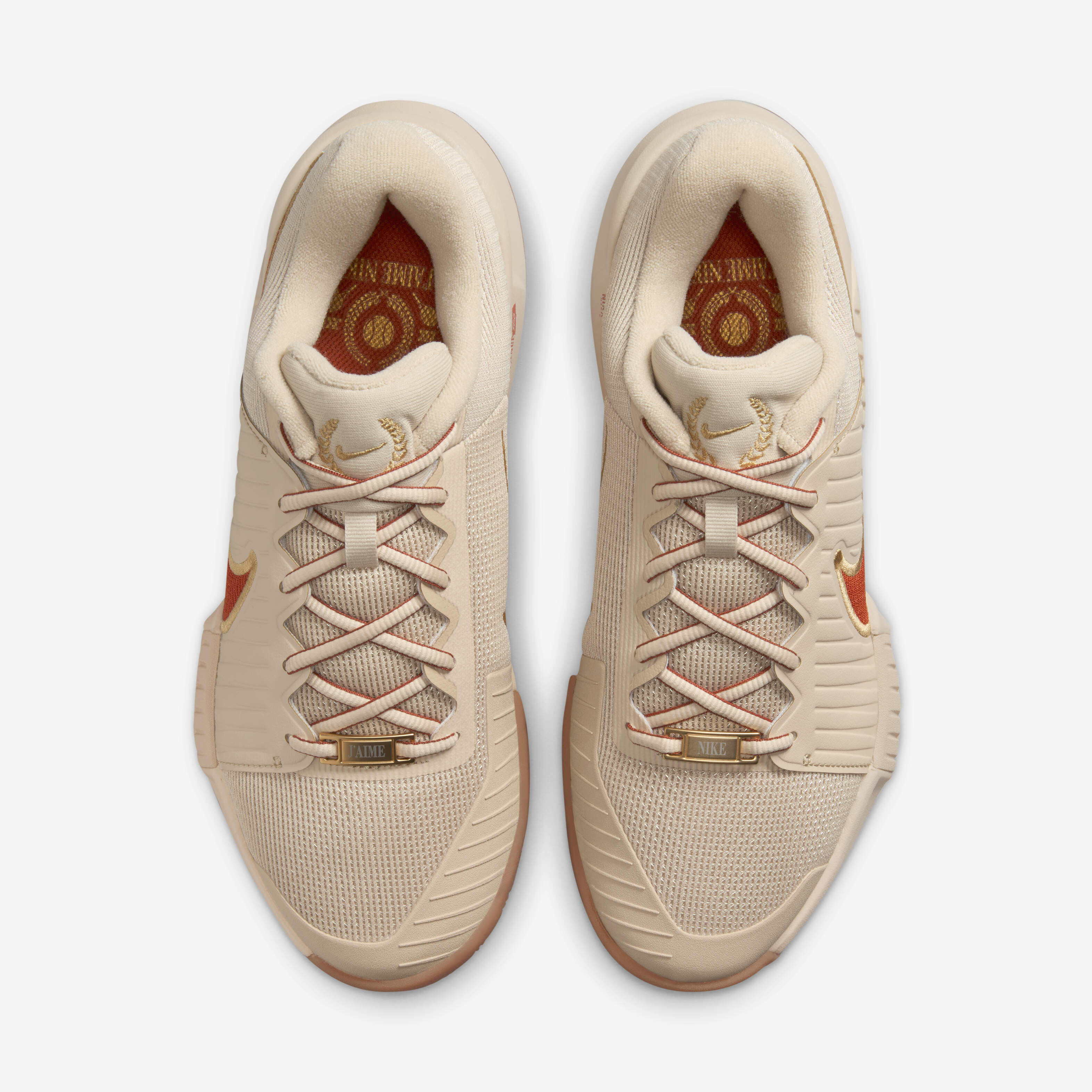 Nike tennis shoes rose gold store