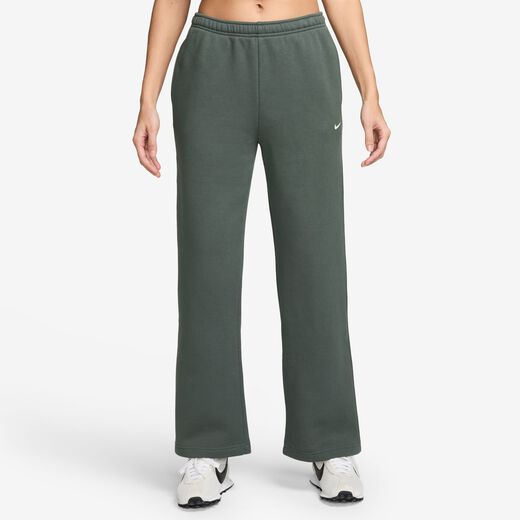 Studio Fleece-Nike, Nike Studio Fleece Medium Weight, Women's Mid-Rise Open-Hem Trousers