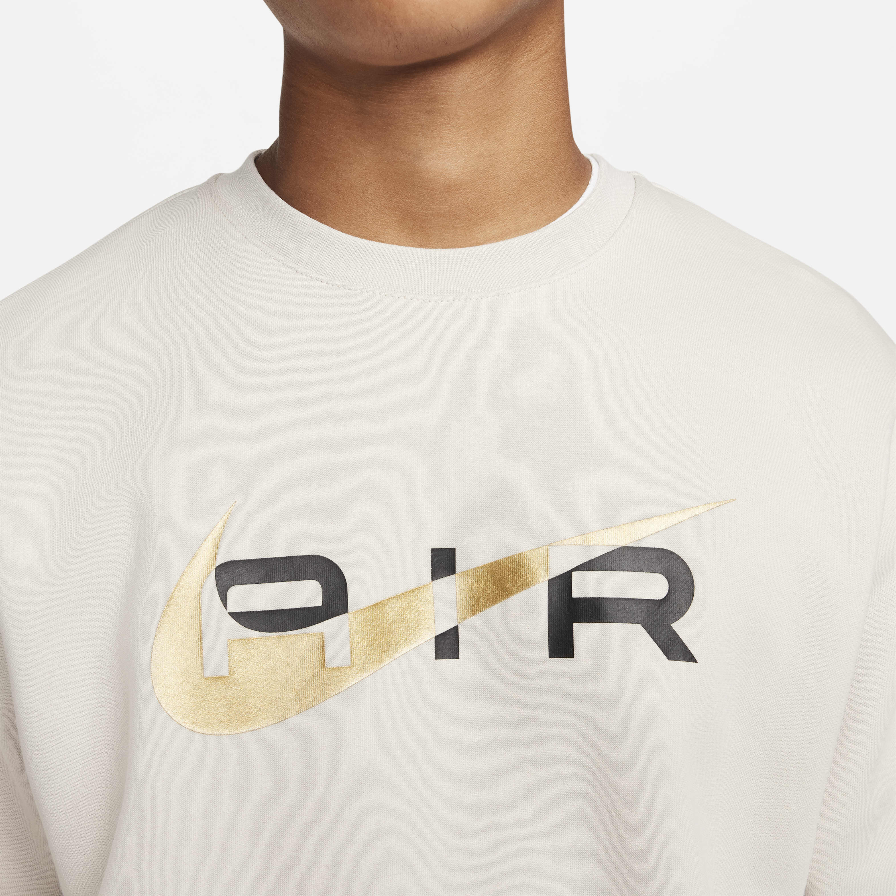Buy Nike Air Men s Fleece Crew Neck Sweatshirt Nike Kuwait Official