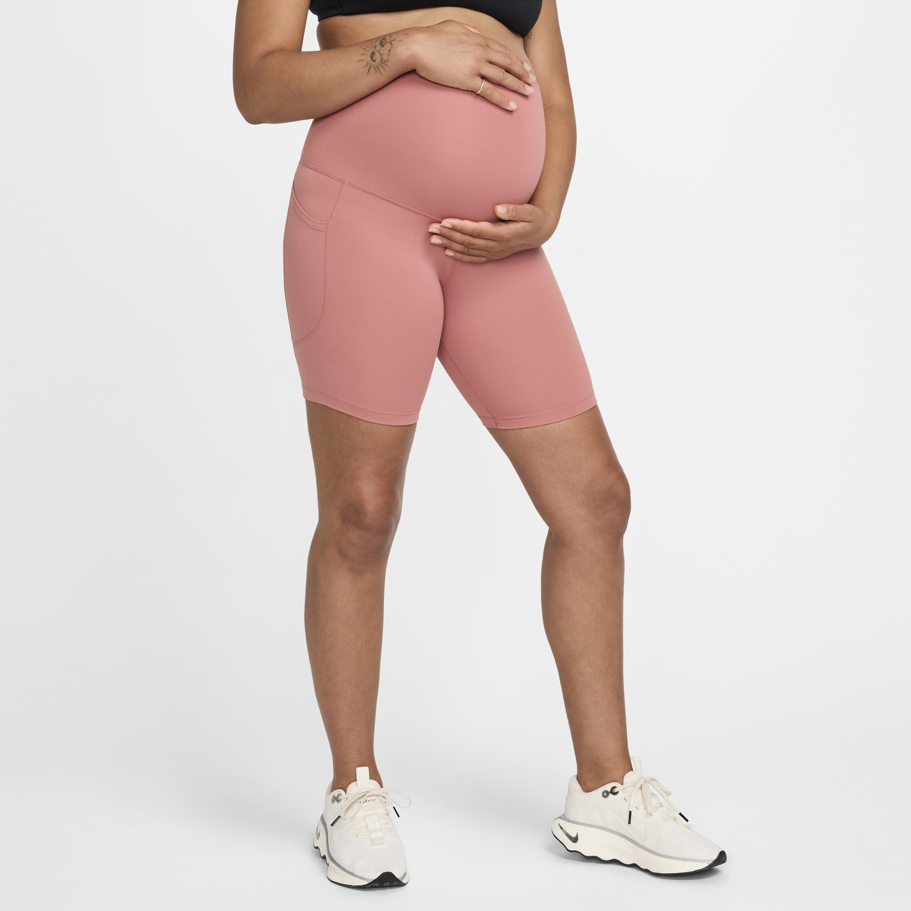 nike biker shorts women pink