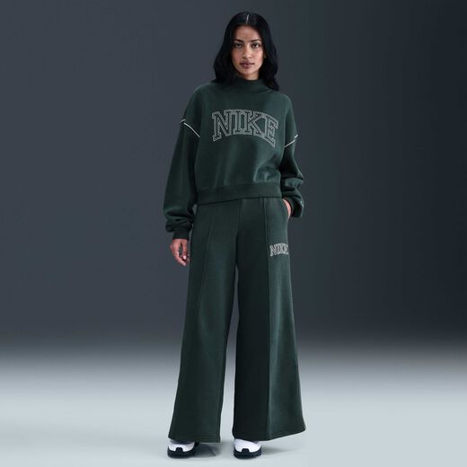 Women's Clothing-Nike, Nike Sportswear Phoenix Fleece, Women’s Wide-Leg Joggers