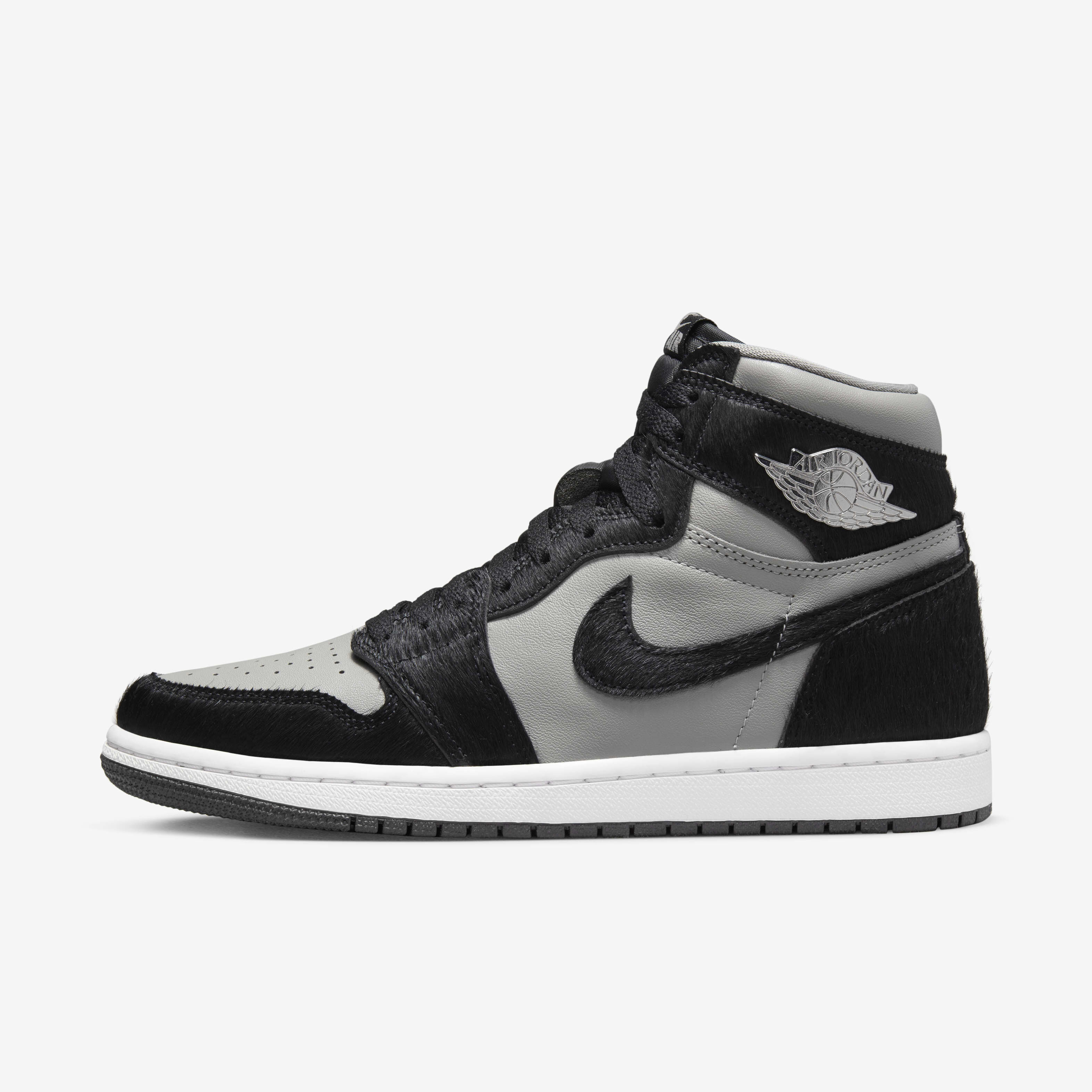 Air jordan 1 retro high og white black wolf grey on sale