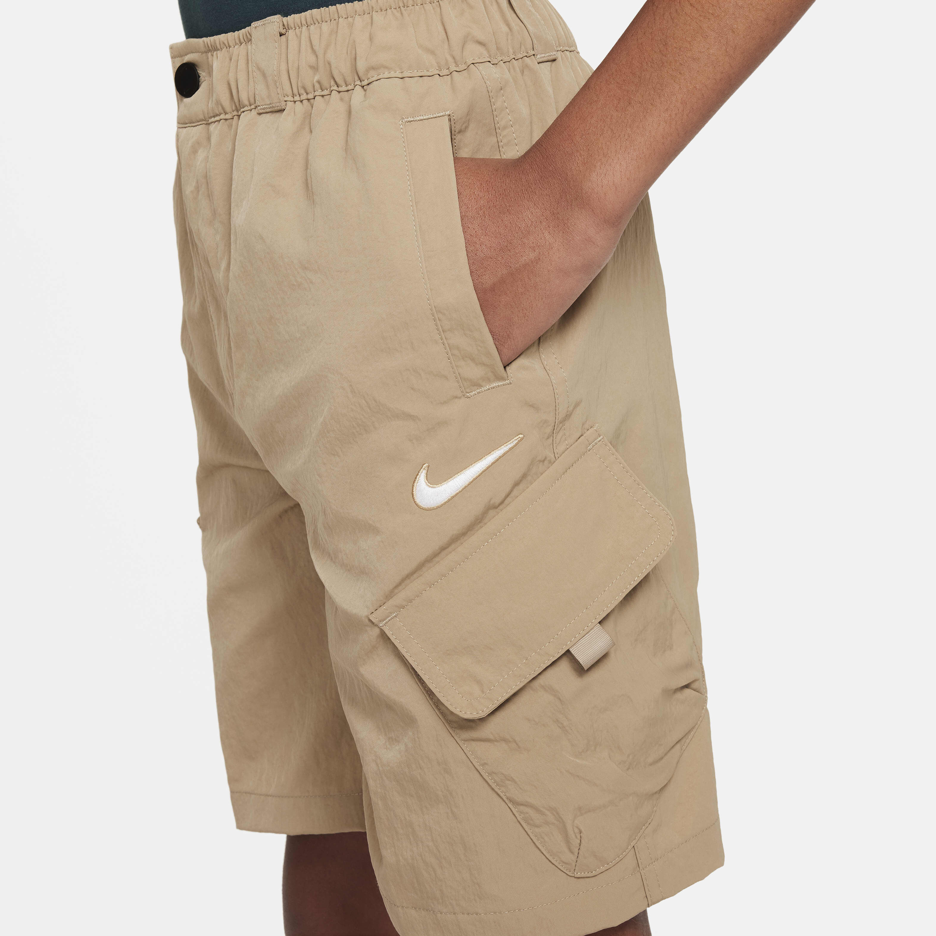 Buy Nike Outdoor Play Older Kids Woven Cargo Shorts Khaki Nike Kuwait Official