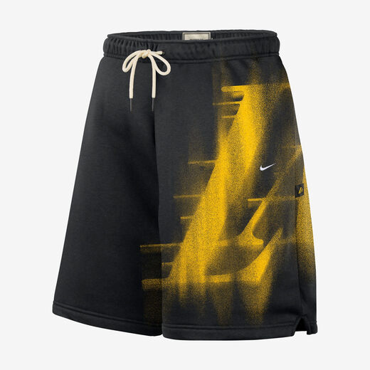 Shorts & Tees-Nike, Los Angeles Lakers Standard Issue, Nike Men's Fleece Basketball Shorts