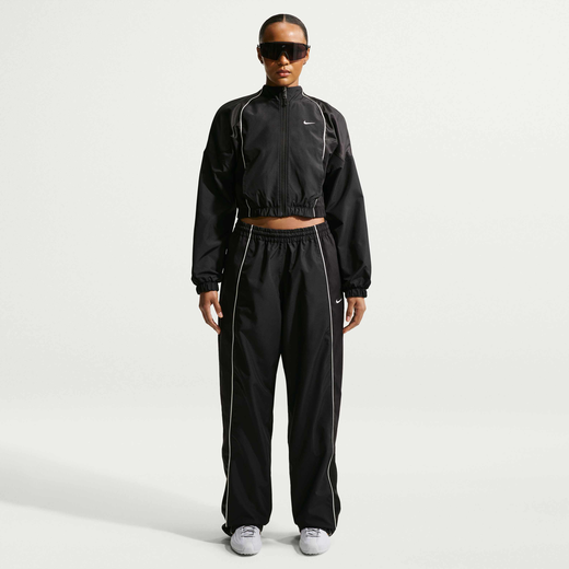 Women's Clothing-Nike, Nike Sportswear, Women's Oversized Mid-Rise Tracksuit Bottoms