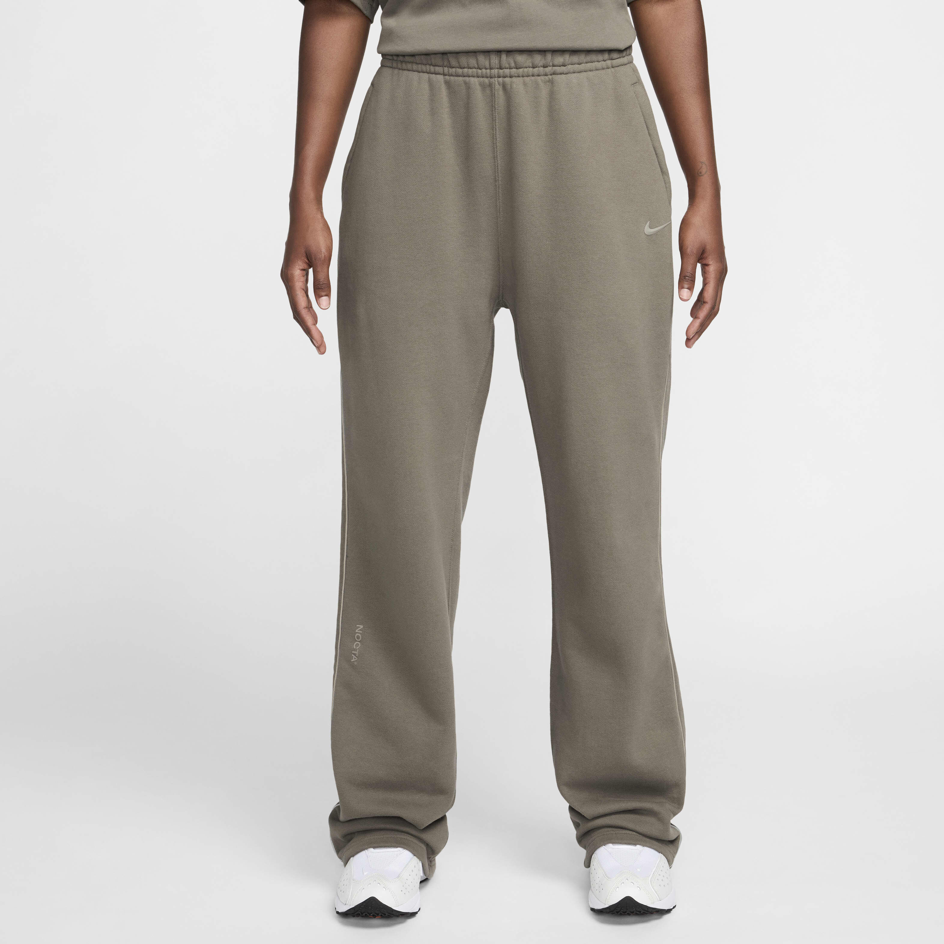 olive grey nike sweatpants