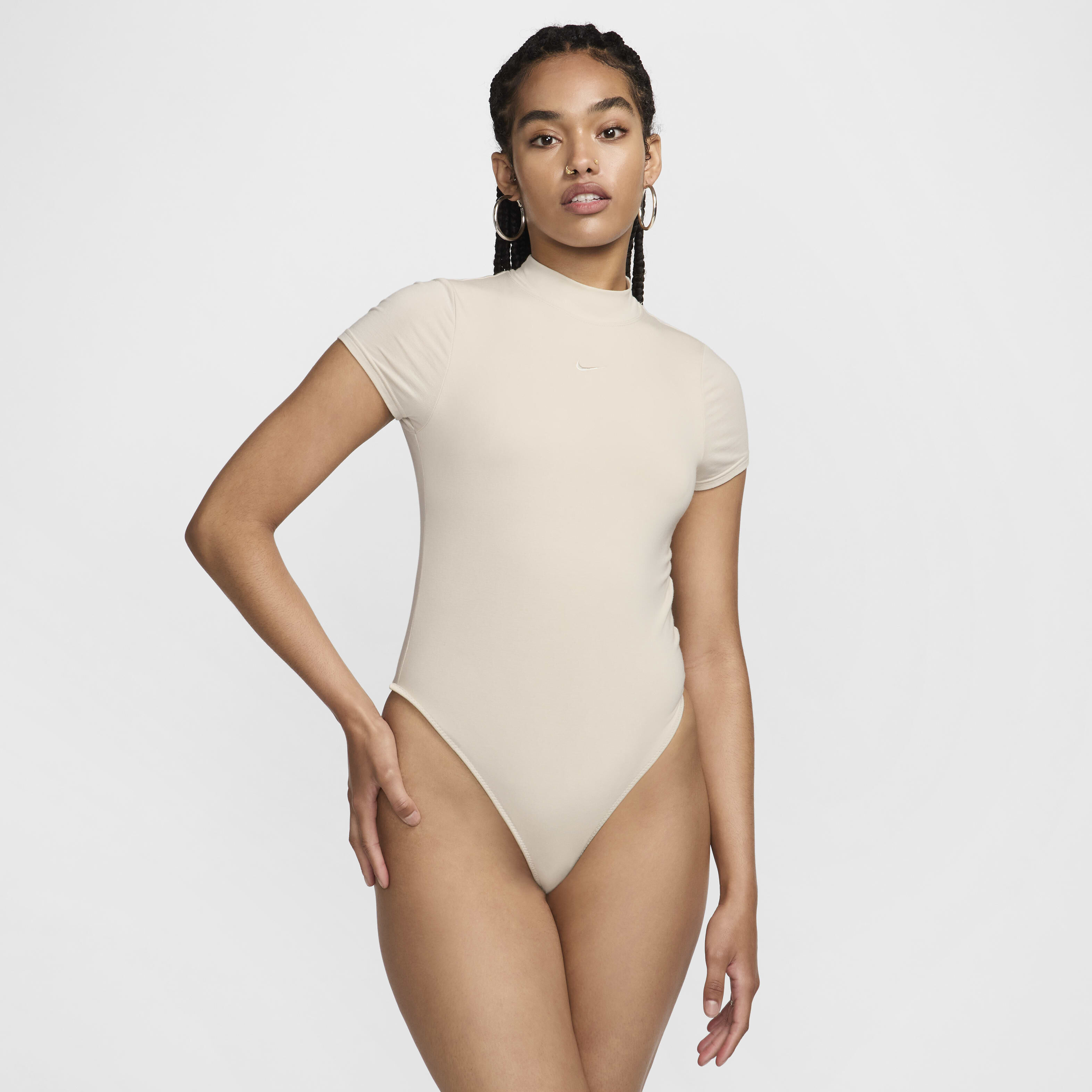 Nike bodysuit white shop