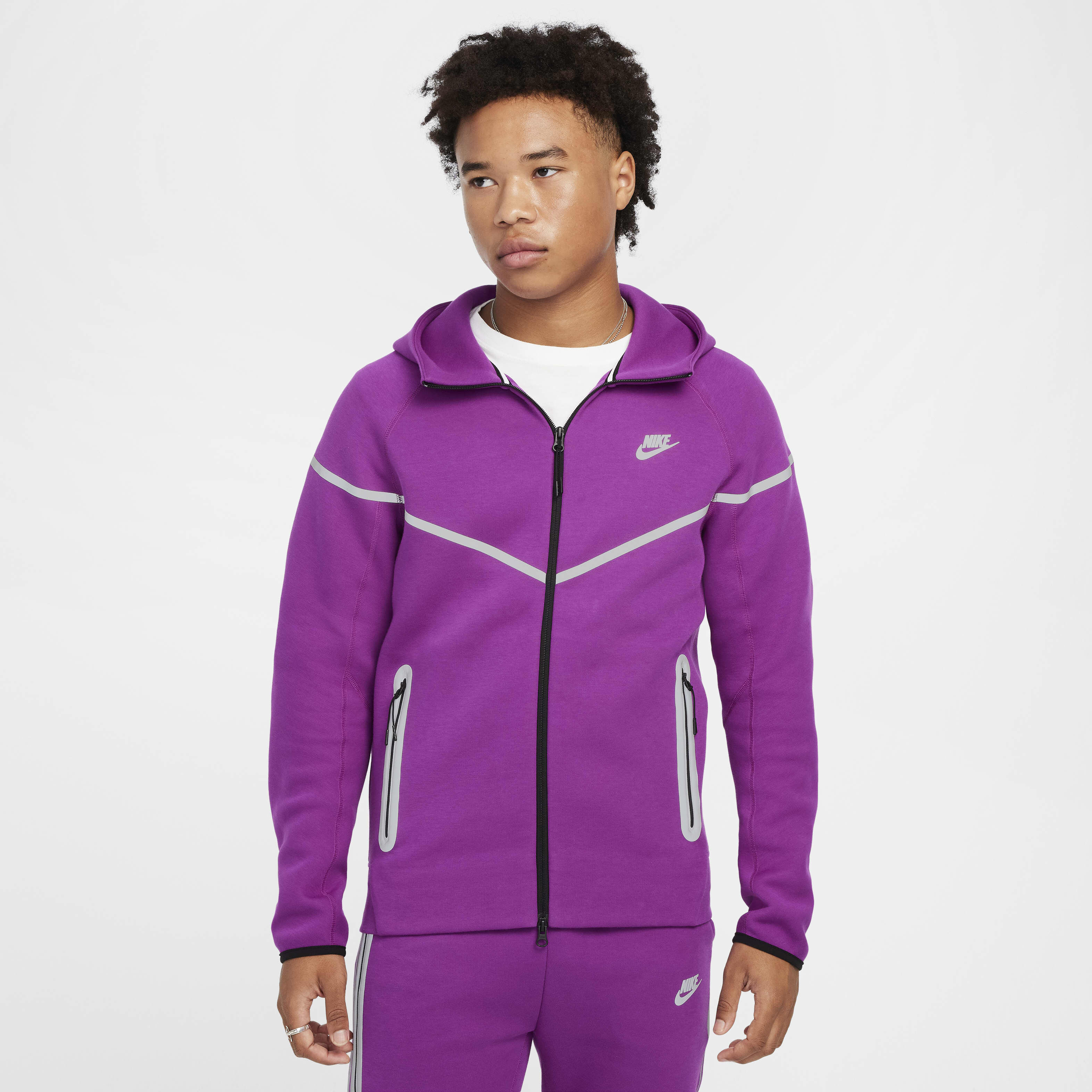 Nike tech fleece purple shop