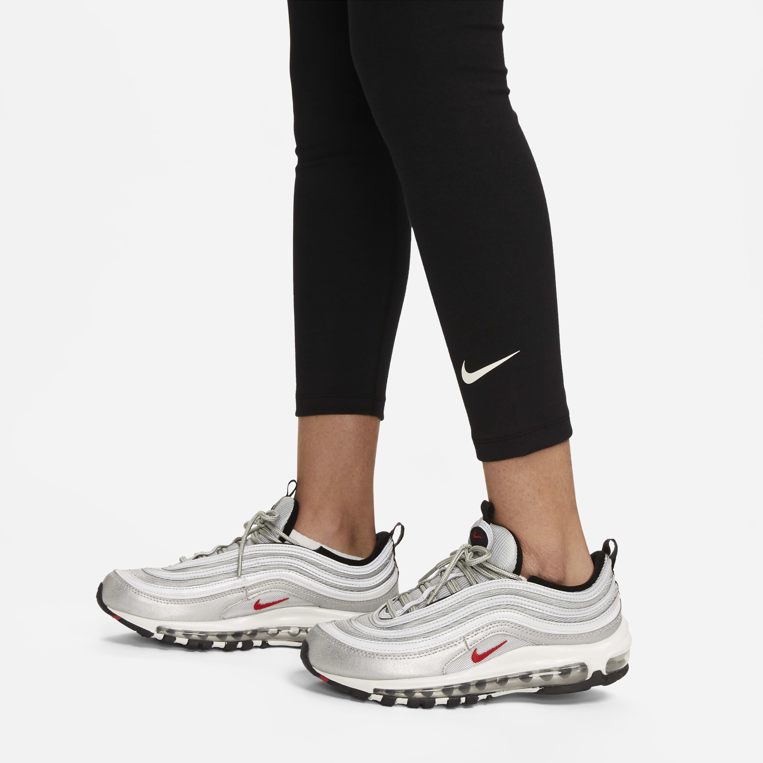 Buy Nike Sportswear Classic Women s High Waisted 7 8 Leggings Black Sail Nike Kuwait Official