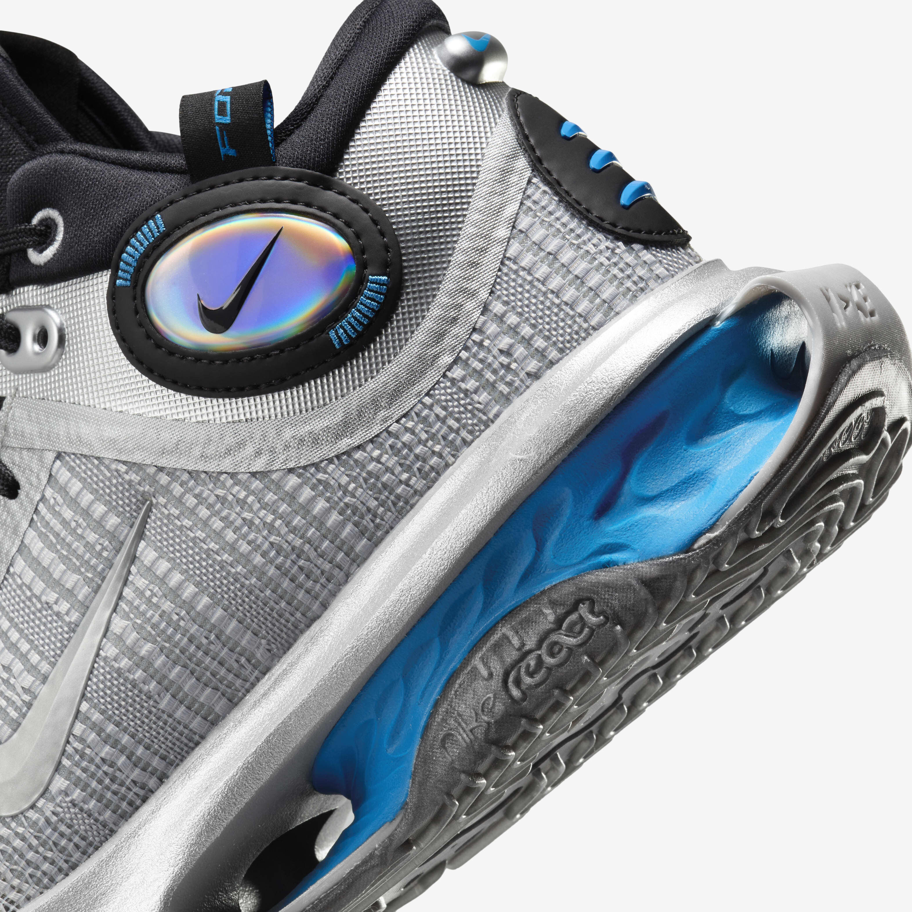 Nike total air foamposite max silver clearance