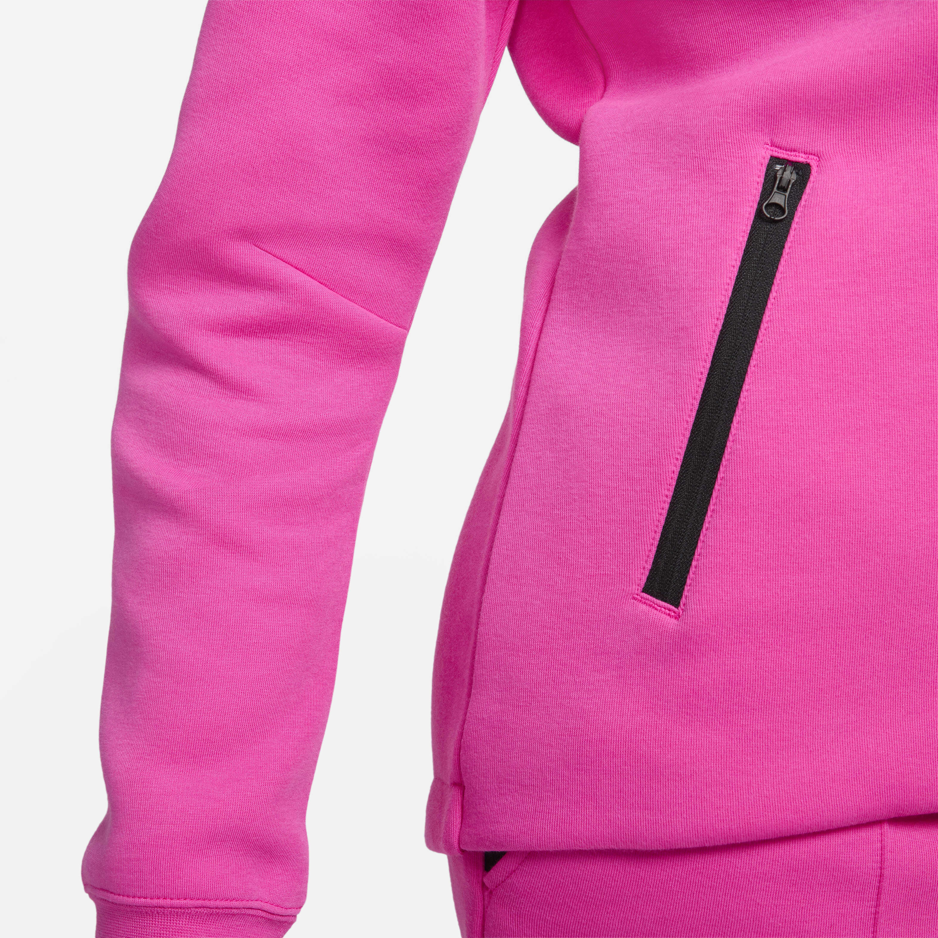 Buy Nike Sportswear Tech Fleece Windrunner Women s Full Zip Hoodie Alchemy Pink Black Nike Kuwait Official