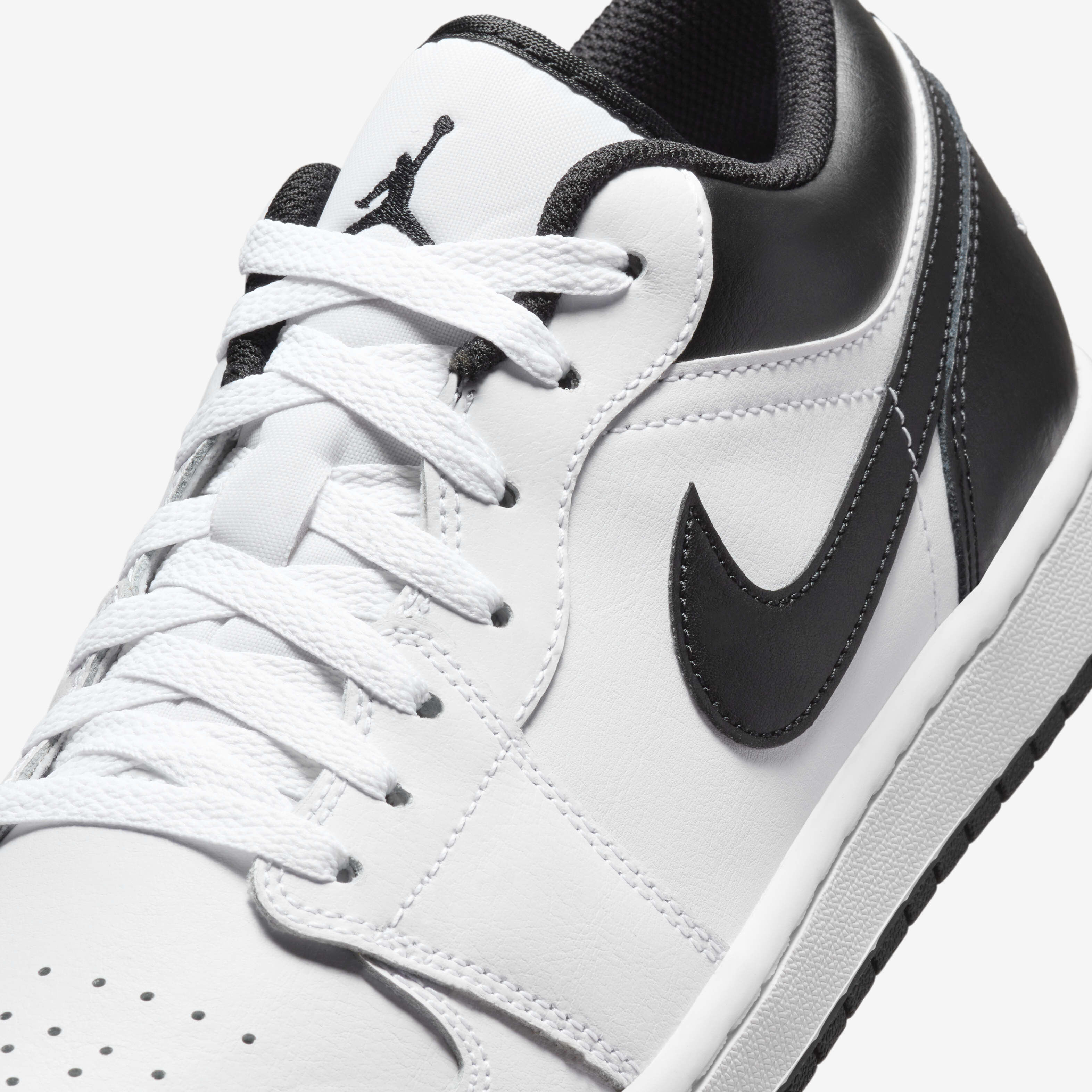air jordan 1 low white black wings