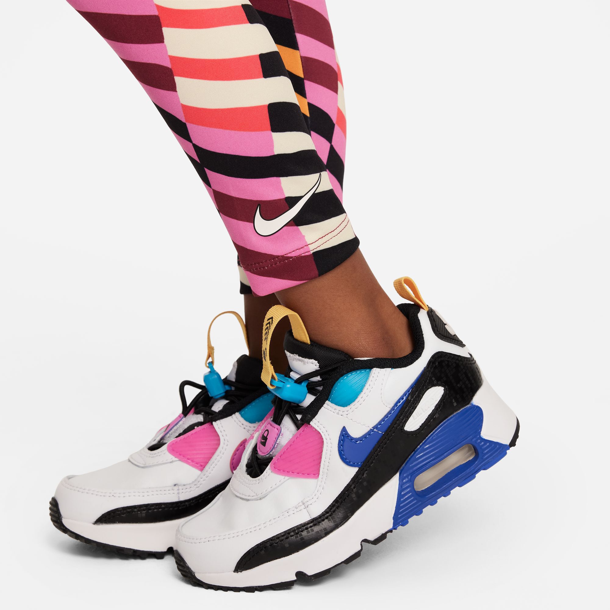 Nike Long Sleeve Tee and Printed Leggings Set image number 4