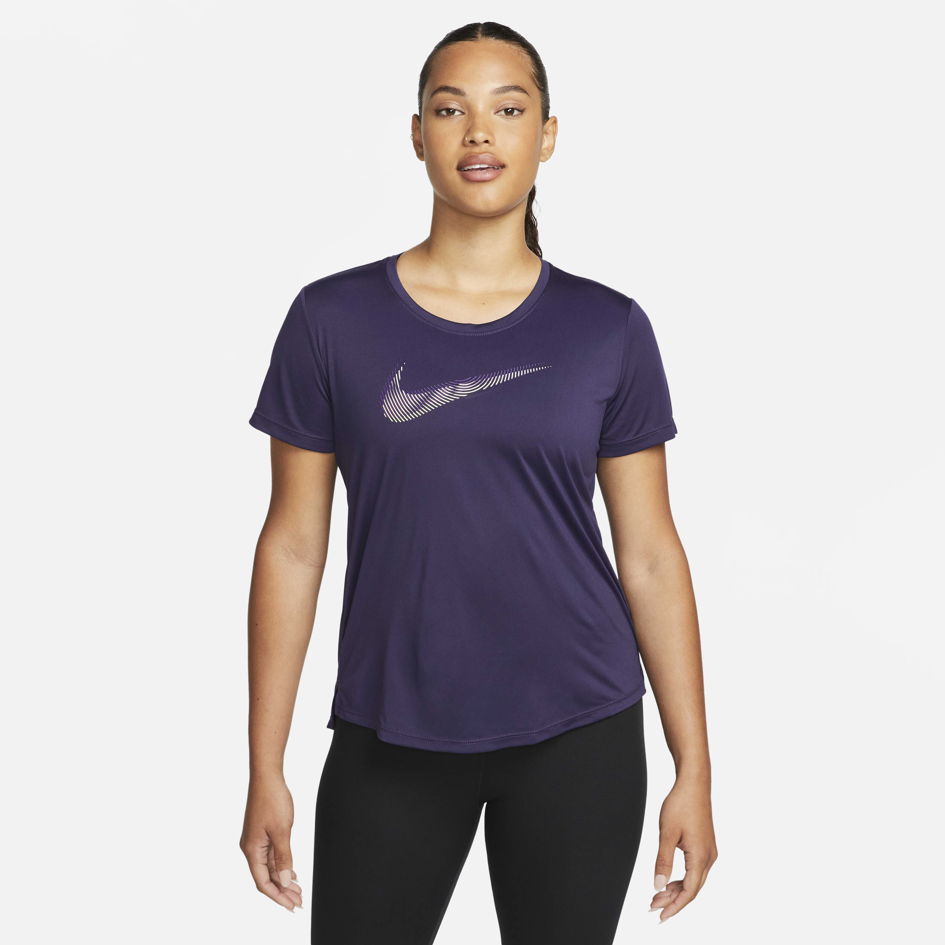 Buy Nike Dri-FIT Swoosh Women's Short-Sleeve Running Top Purple