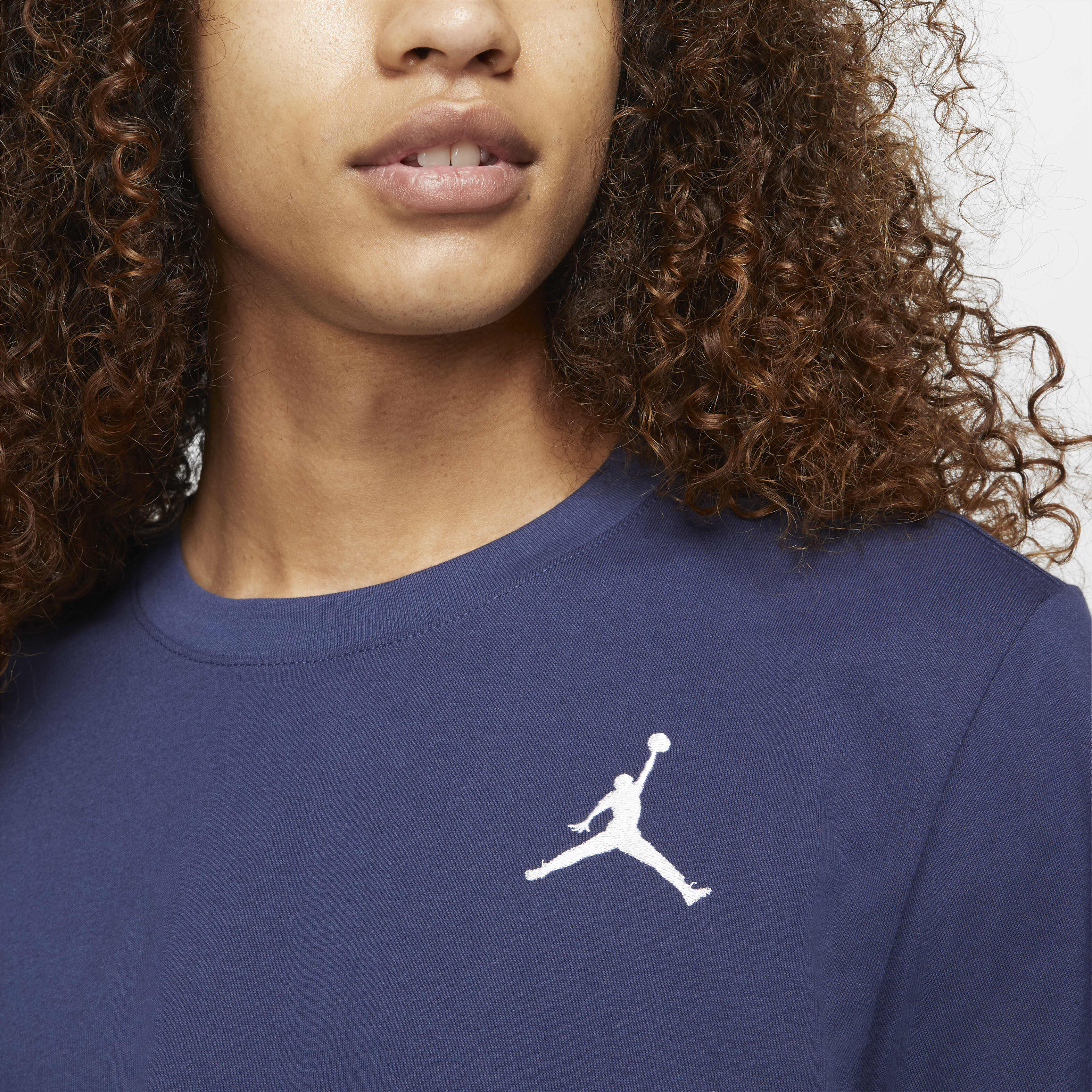 ★Nike★ Jordan Jumpman Short Sleeve T-Shirt M Midnight Navy jordan men jordan jumpman tee midnight navy white