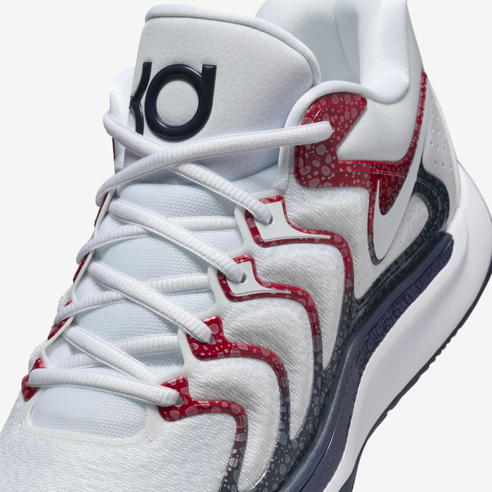 Buy KD17 Basketball Shoes White/University Red/Obsidian Nike