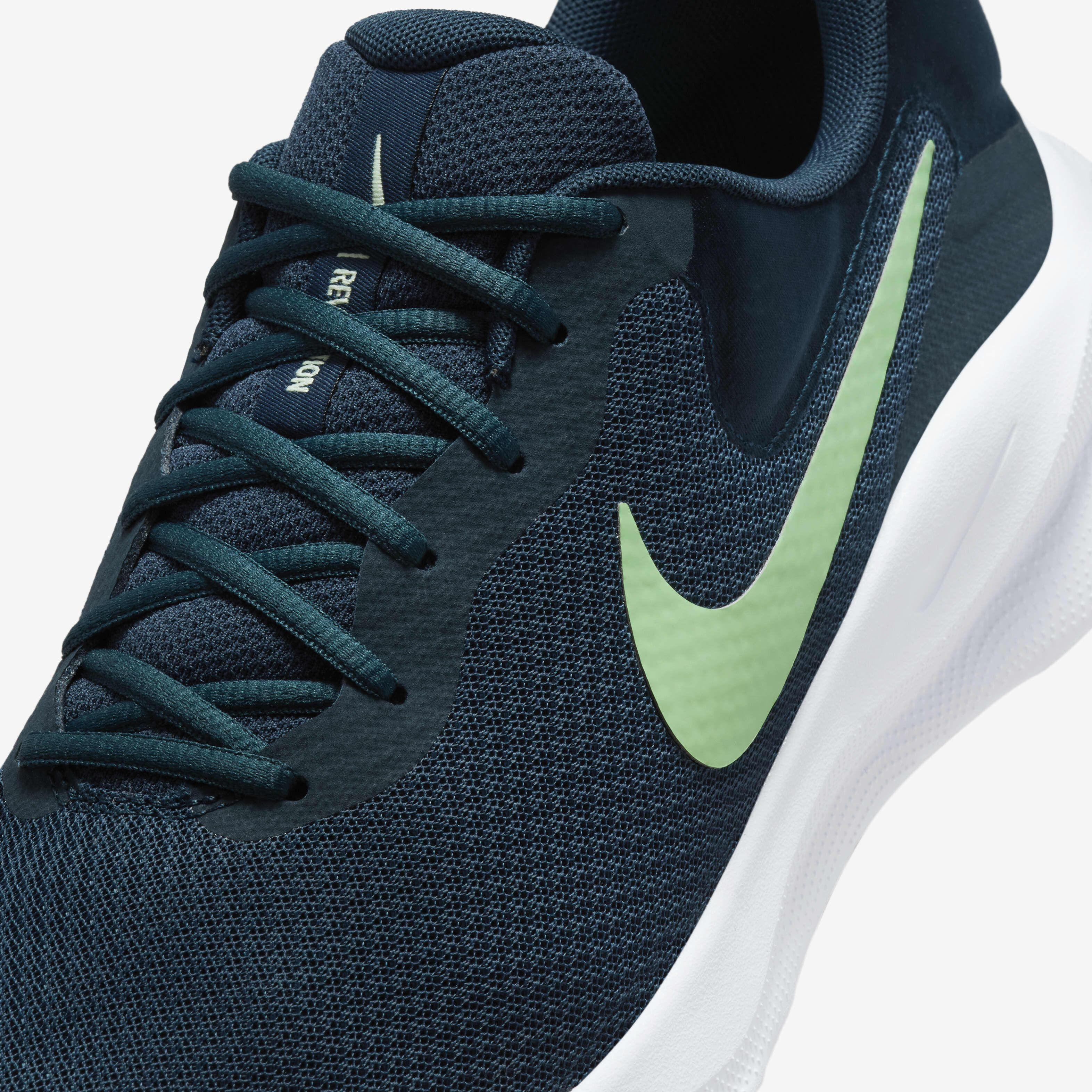 Mens nike revolution lime hot sale