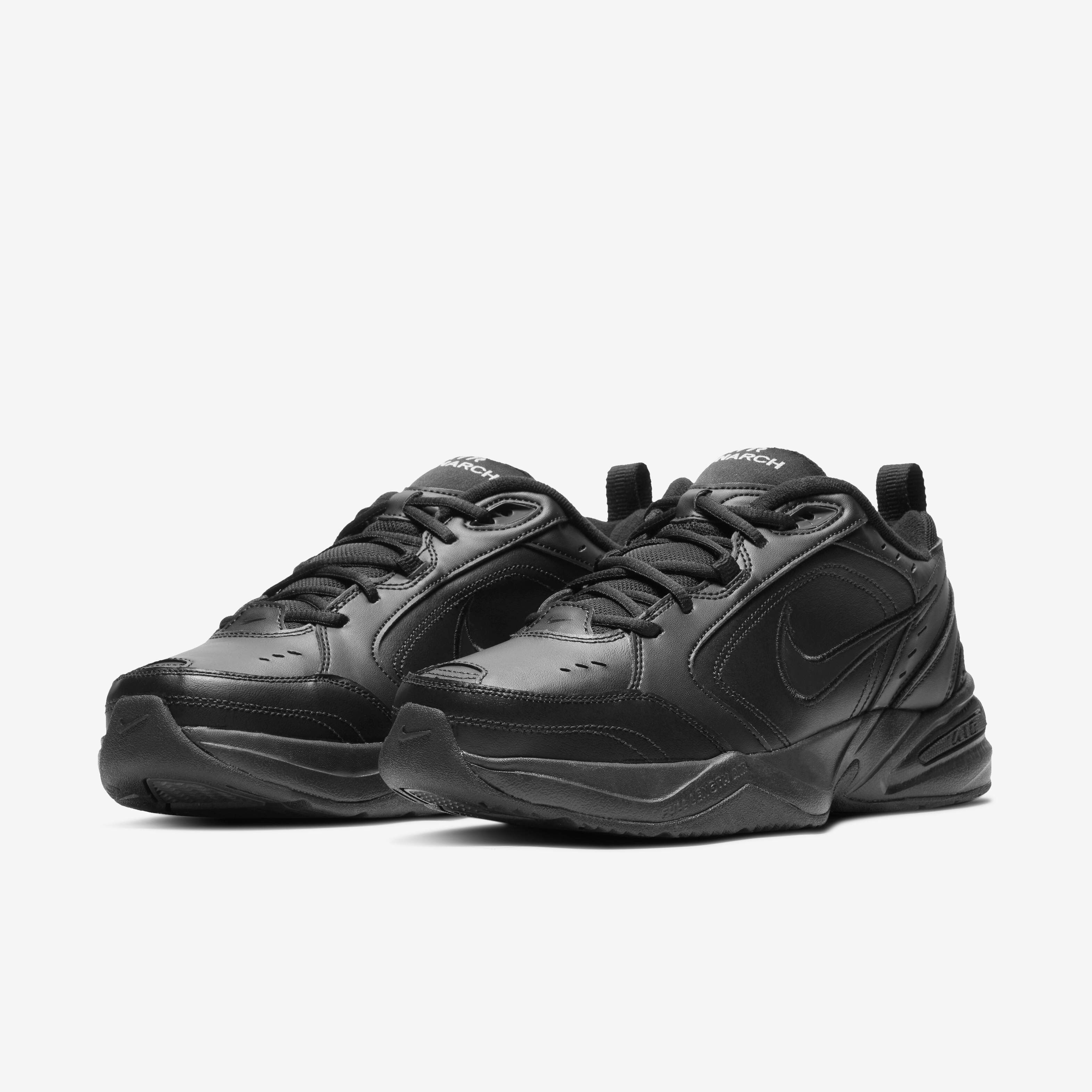 Buy Nike Air Monarch IV Men s Workout Shoes Black Black Nike Kuwait Official