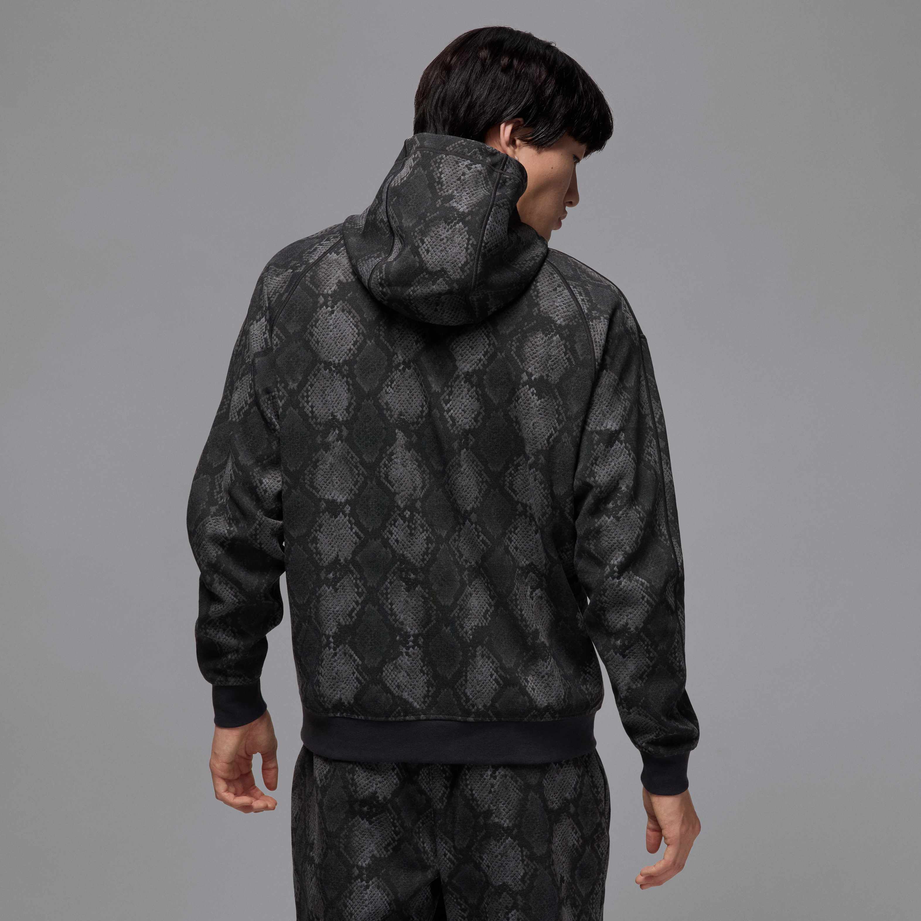 Buy Jordan Sport Hoop Fleece Men's Dri-FIT Printed Pullover Hoodie -  Black/Off-Noir/Black | Nike Kuwait Official