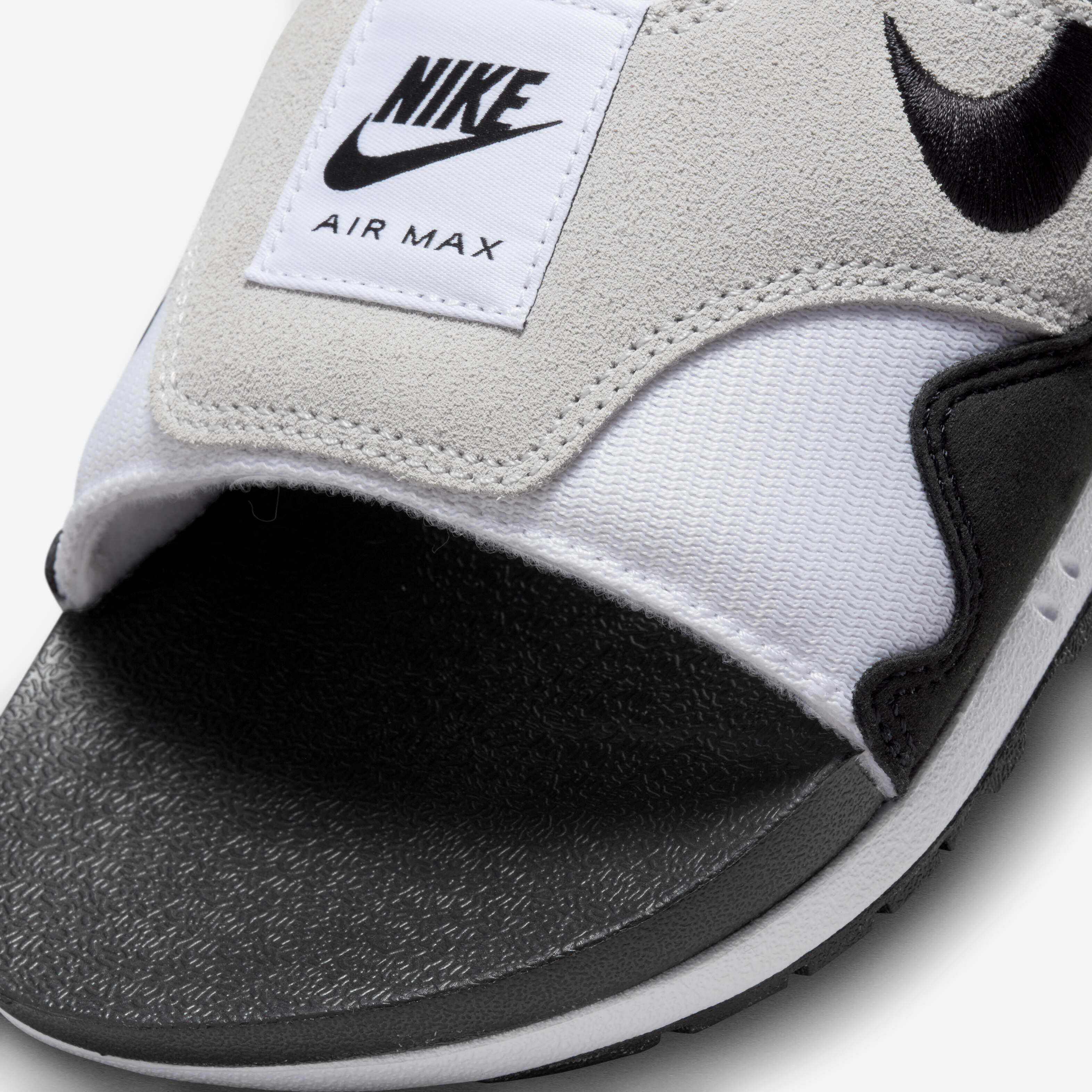 Buy Nike Air Max 1 Men's Slides - White/Light Neutral Grey