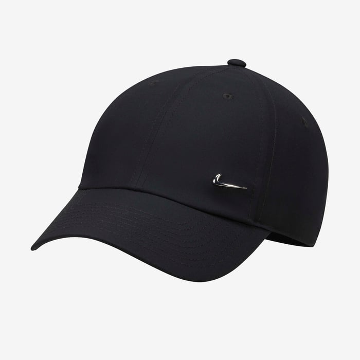 Buy Nike Dri-FIT Club Unstructured Metal Swoosh Cap Black
