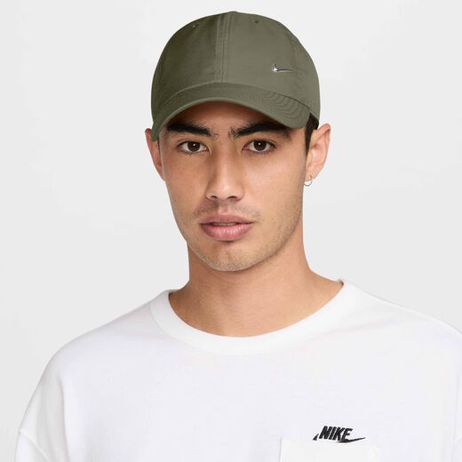 All Accessories & Equipments-Nike, Nike Dri-FIT Club, Unstructured Metal Swoosh Cap