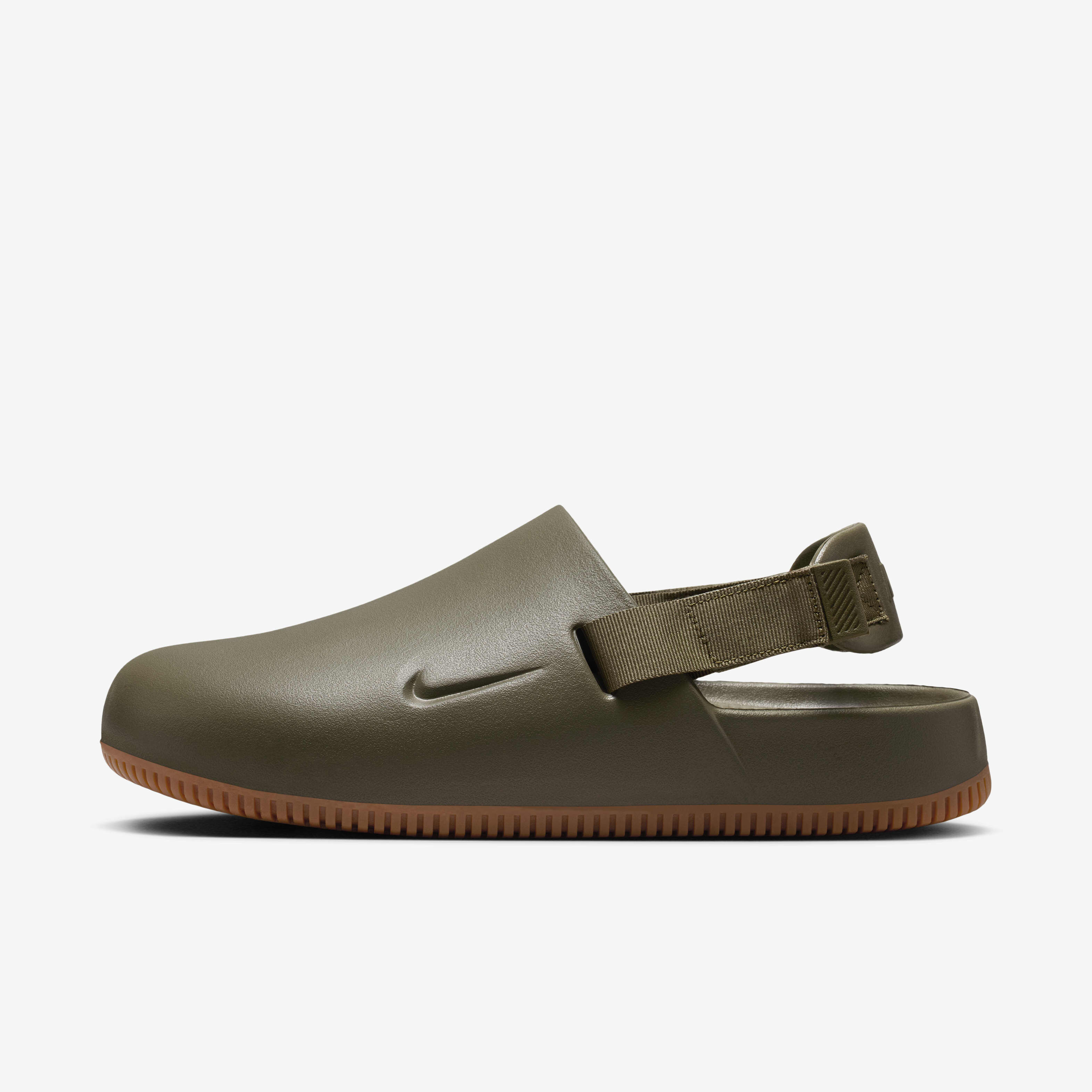 靴 Nike Calm Men's Mule 28 Medium Olive Gum Buy Nike Calm Men's Mules - Medium Olive/Gum Medium Brown