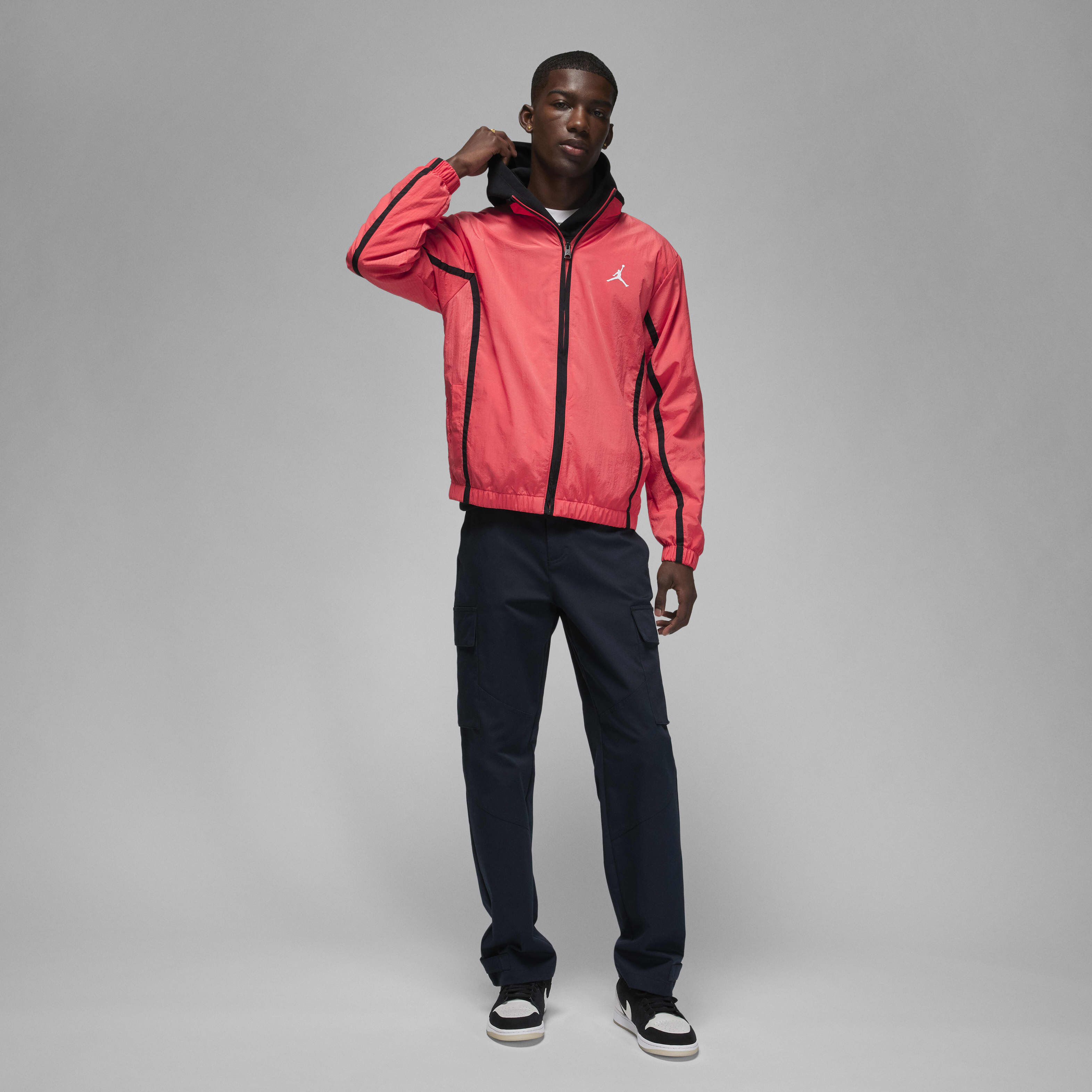 L　新品　JORDAN BRAND WOVEN JACKET NIKE Jordan Essentials Men's Woven Jacket. Nike ID
