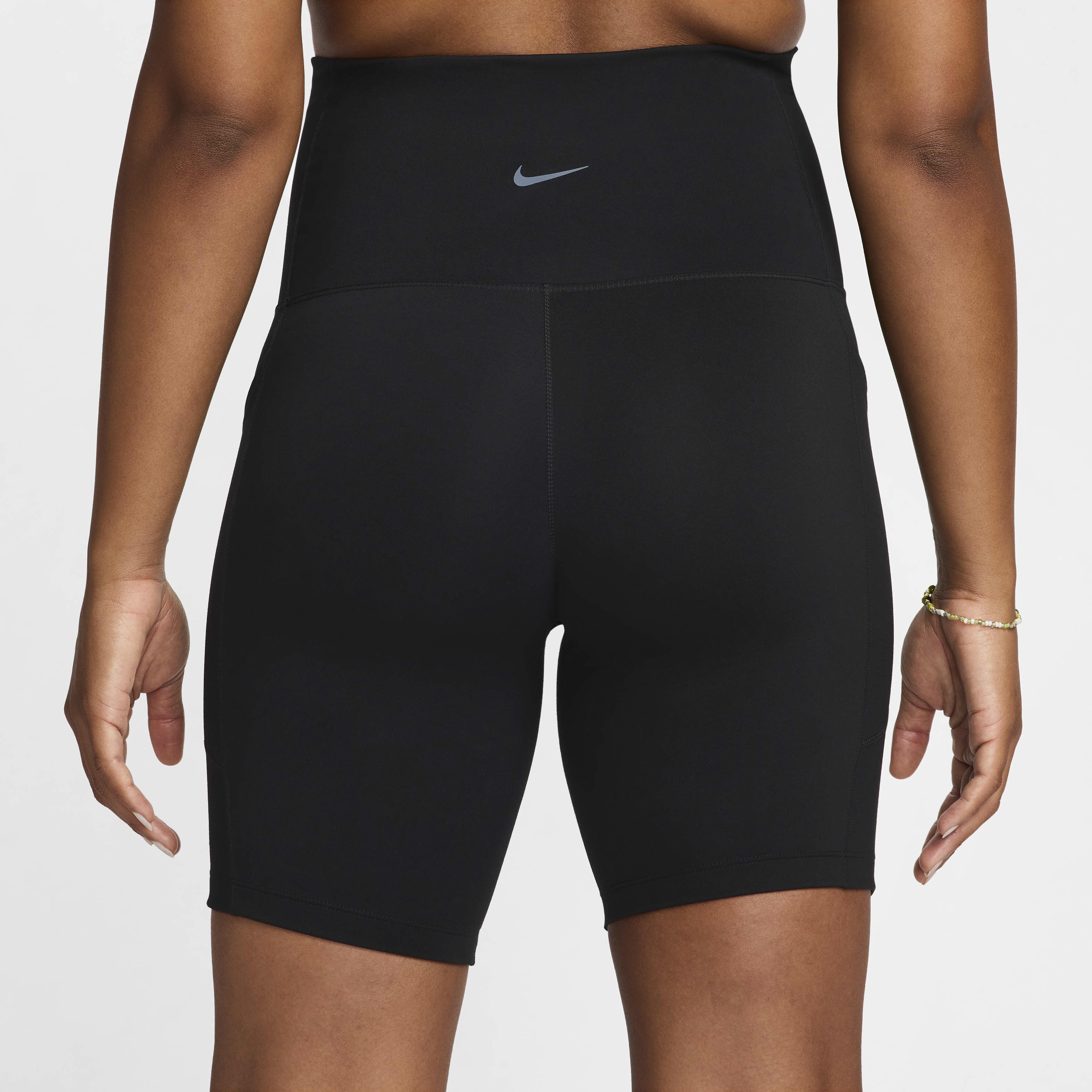 Buy Nike M One Women s Dri FIT High Waisted 20.5cm approx. Biker Shorts With Pockets Maternity Nike Kuwait Official