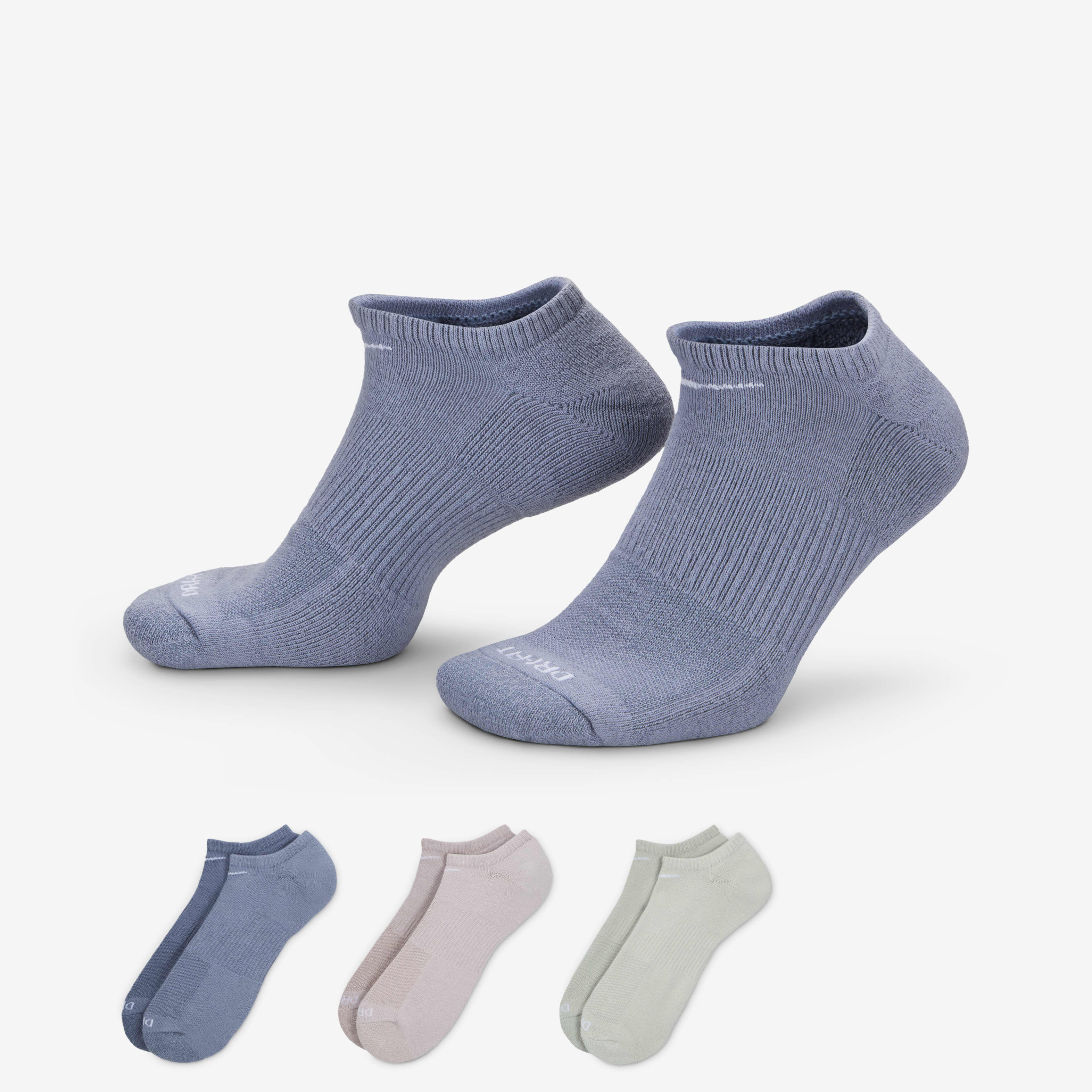 Buy Nike Everyday Plus Cushion Training No Show Socks 3 Pairs Nike Kuwait Official