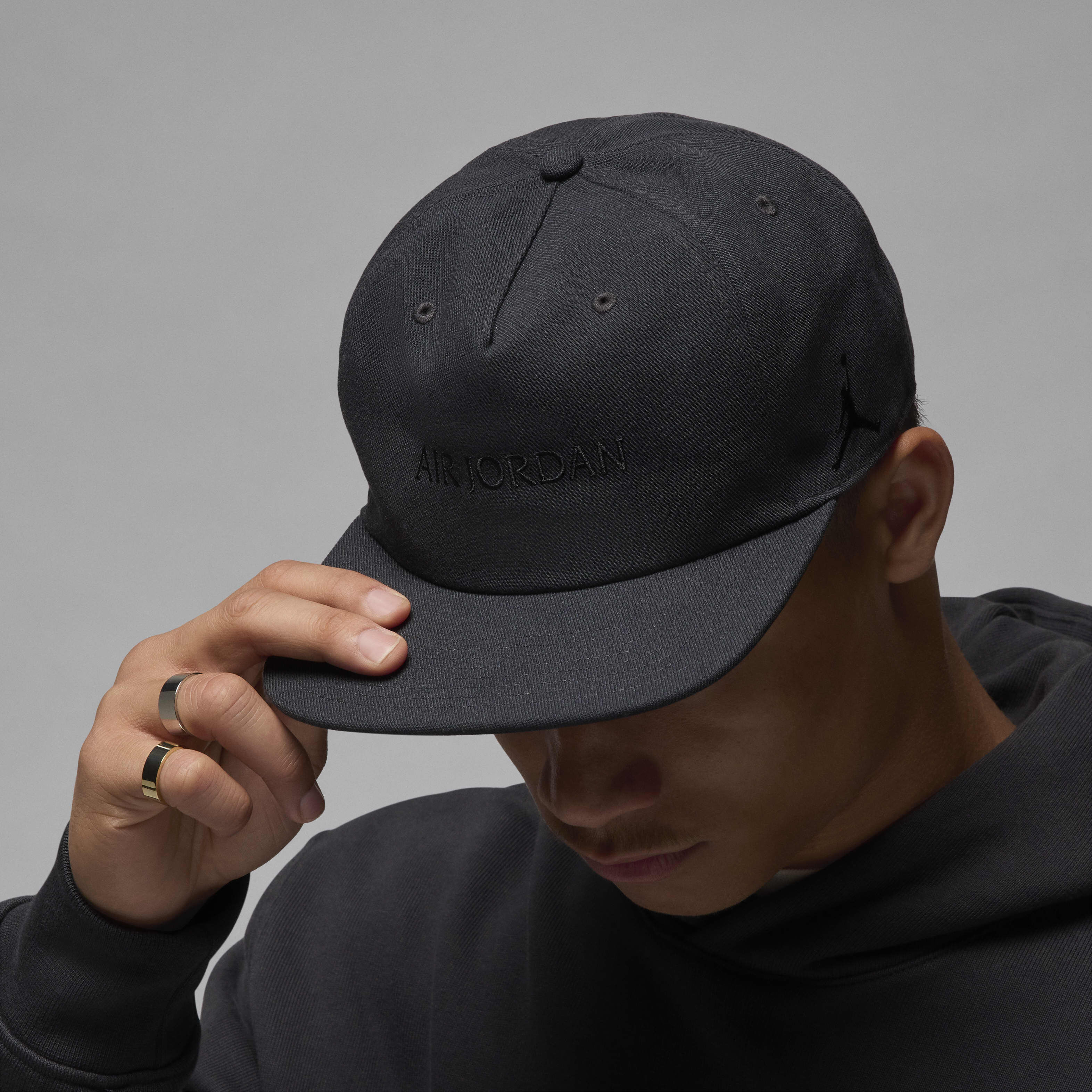 Buy Air Jordan Pro Unstructured Flat-Bill Hat - Off-Noir/Off