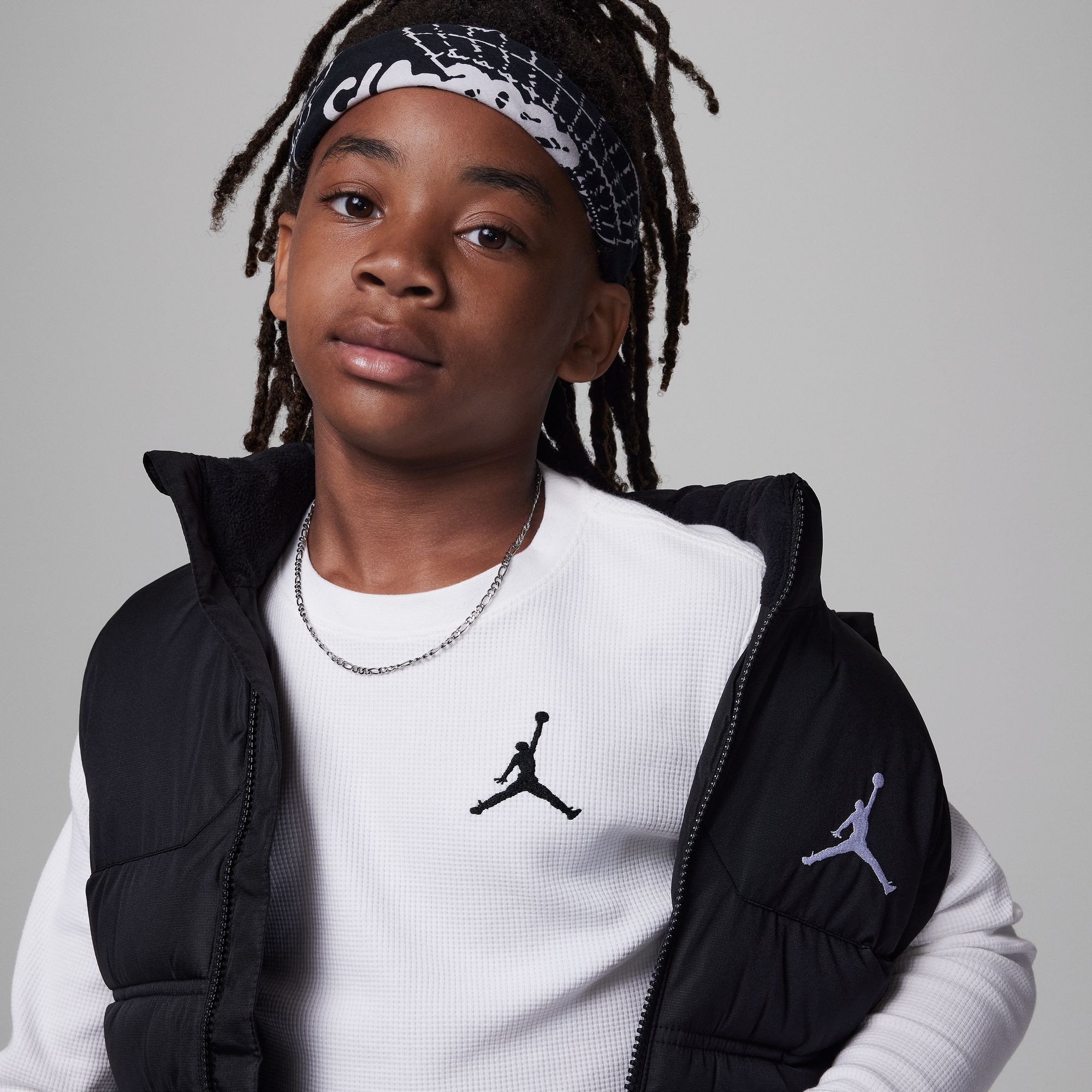 Jordan MJ Essentials Waffle Knit Long Sleeve Tee image number 1