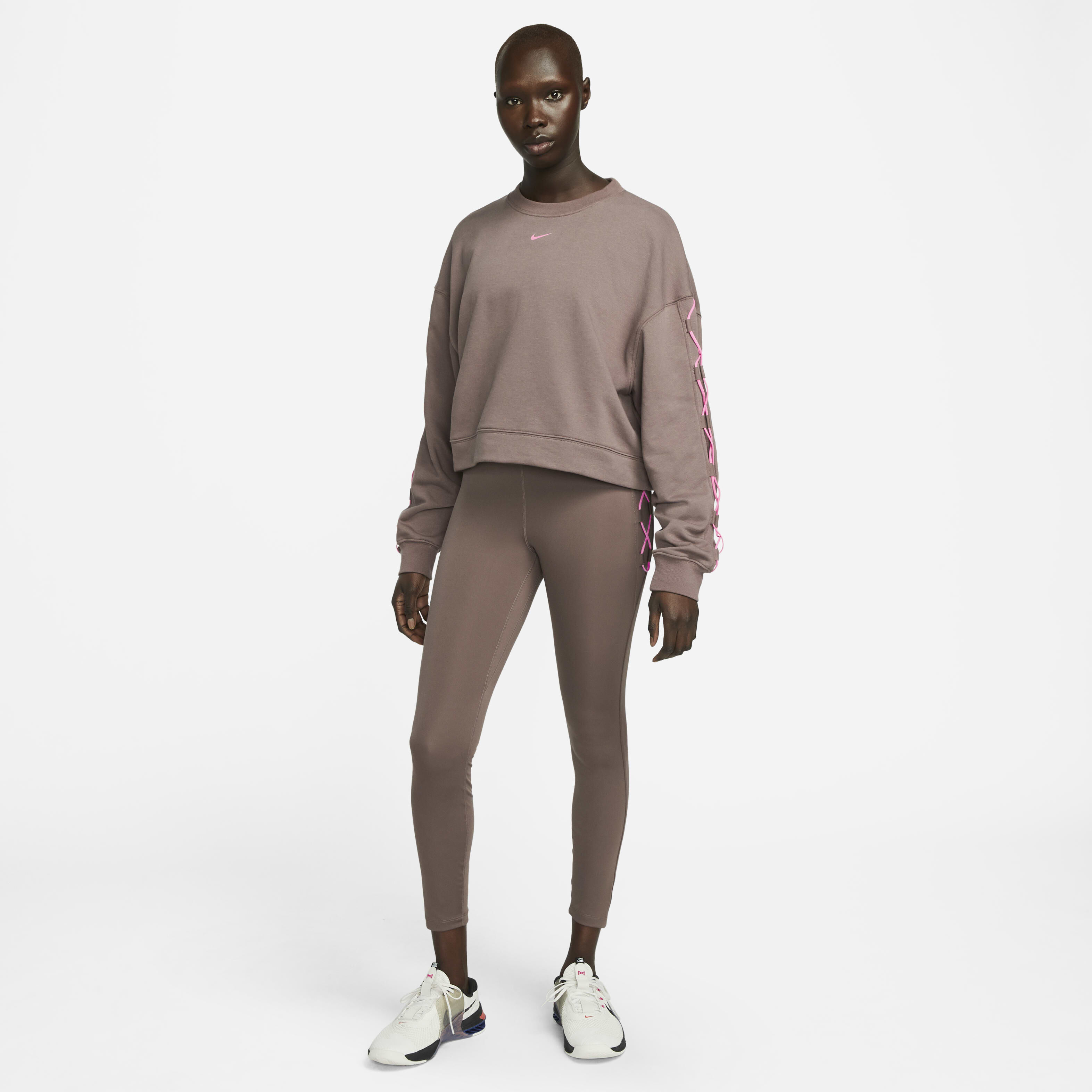 Buy Nike One Women s High Waisted 7 8 Lace Up Leggings Nike Kuwait Official