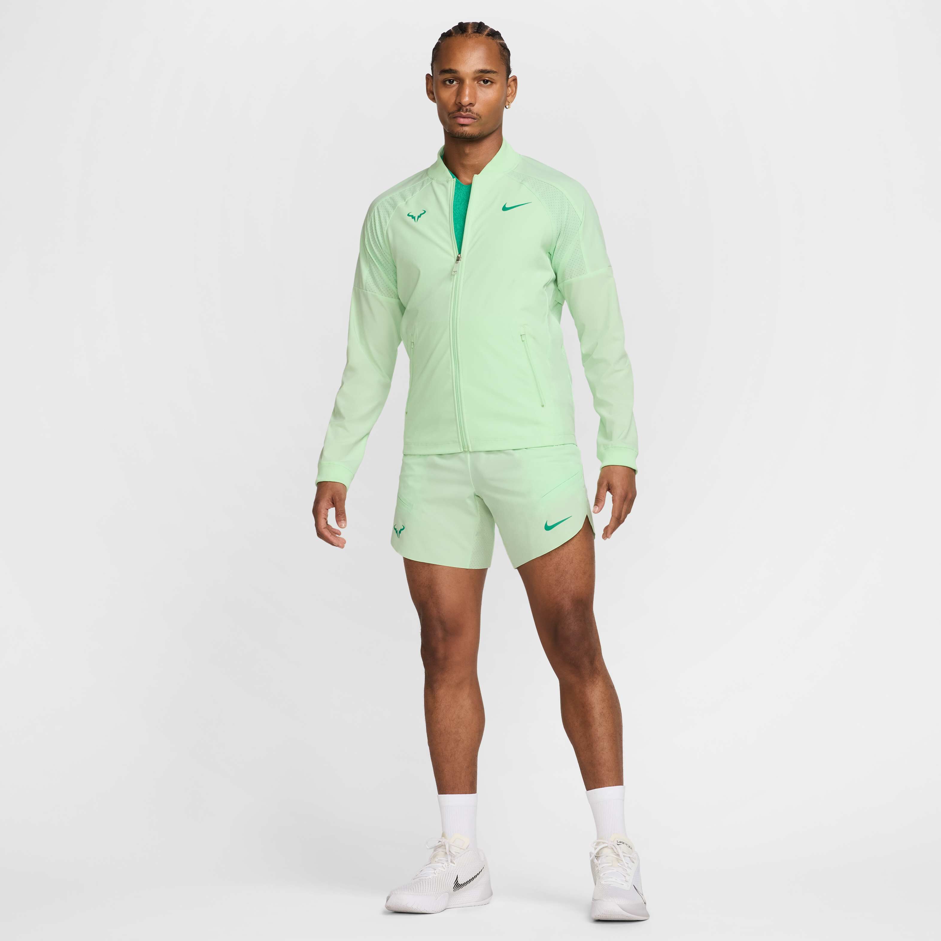 Nike Rafa テニスウェア ライムグリーン Buy Nike Dri-FIT Rafa Men's Tennis Jacket - Vapour Green