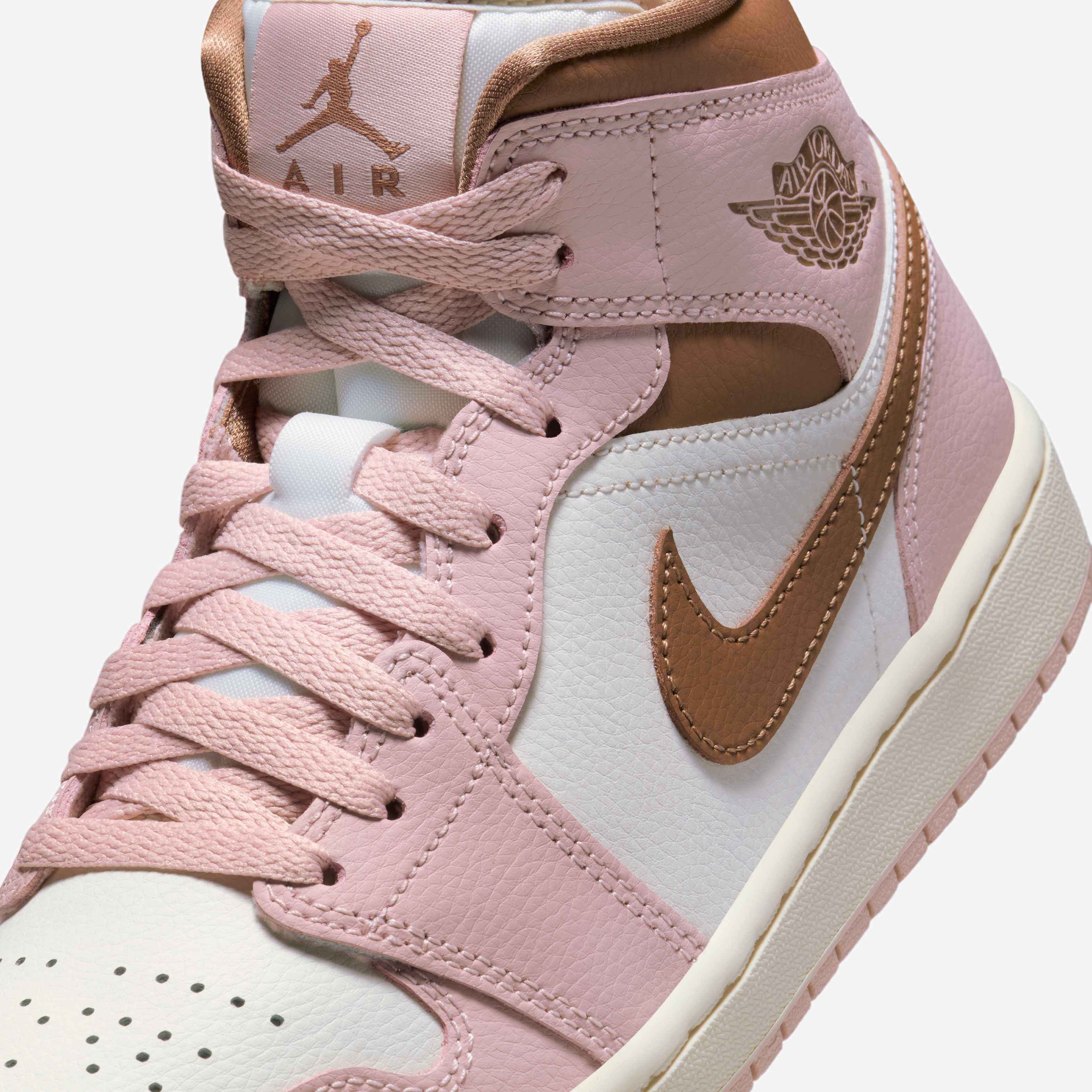 Buy Air Jordan Mid Women's Shoes Pink Oxford/Sail/Archaeo